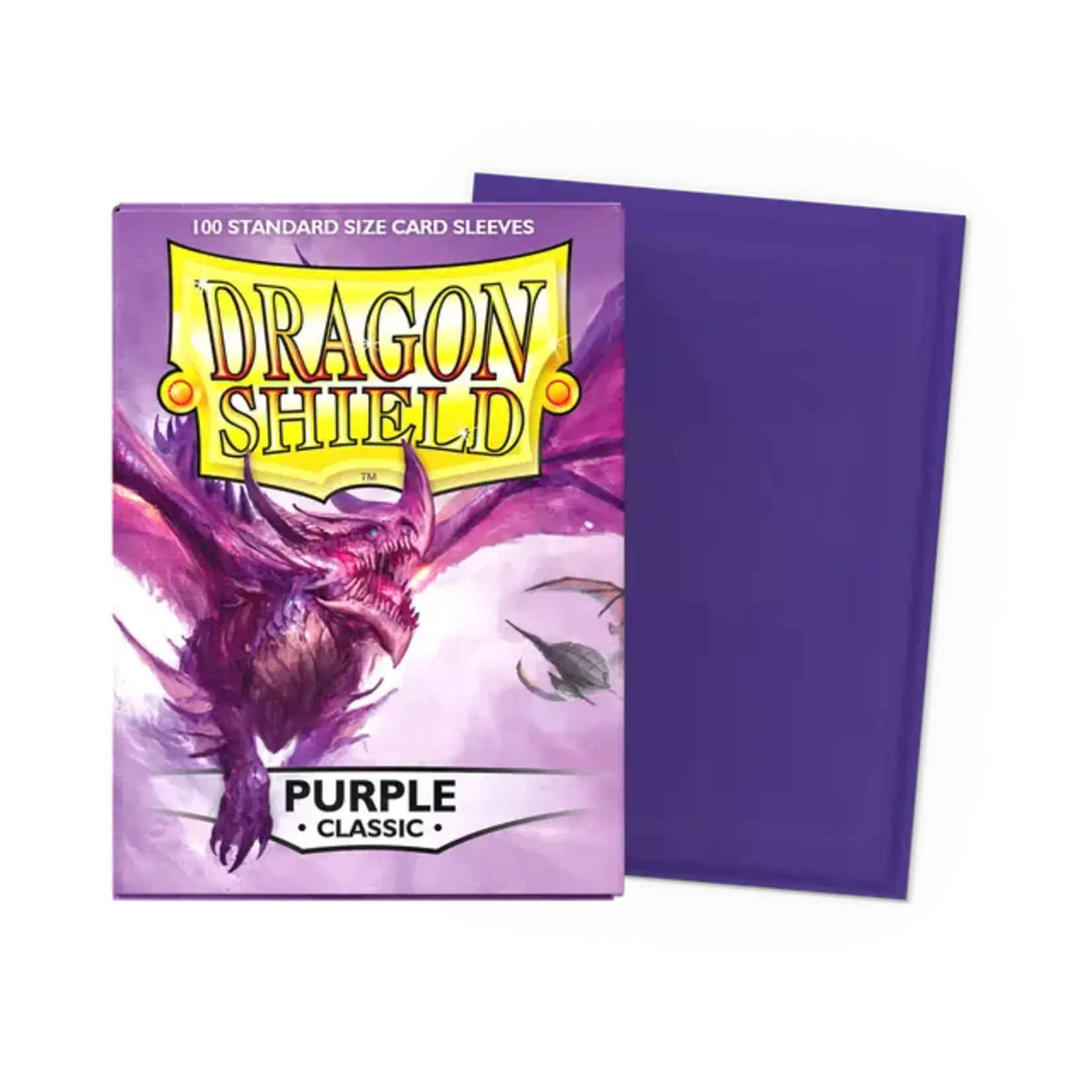 DRAGON SHIELD Dragon shield - 100 Classic Sleeves : Purple