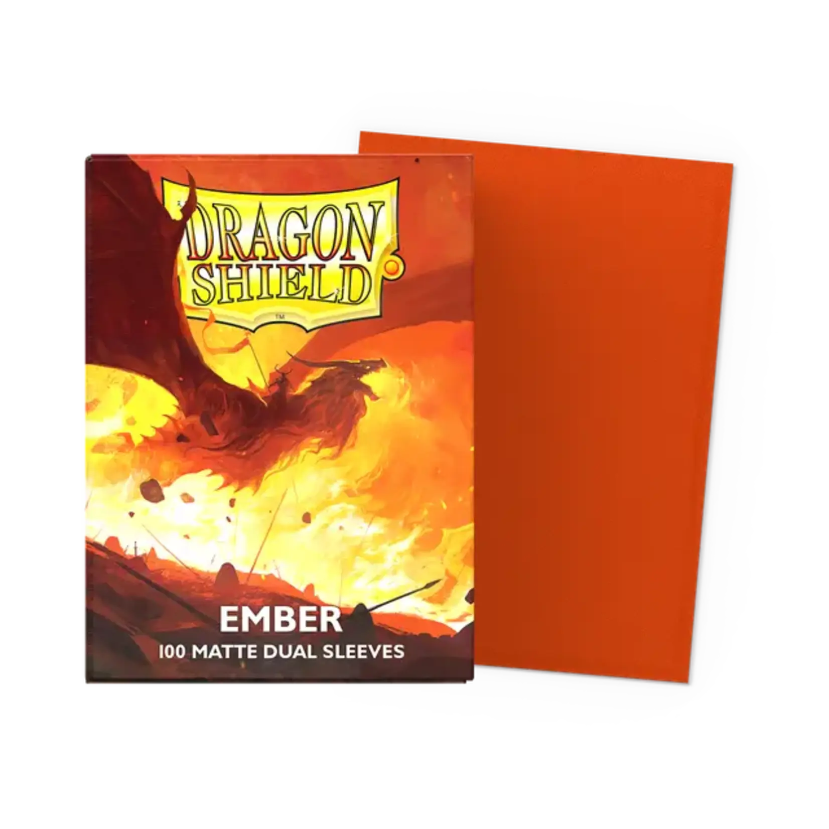 DRAGON SHIELD Dragon Shield: Matte Dual - Ember