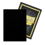 DRAGON SHIELD Dragon Shield - 100 Standard size Outer Sleeves - Matte Black