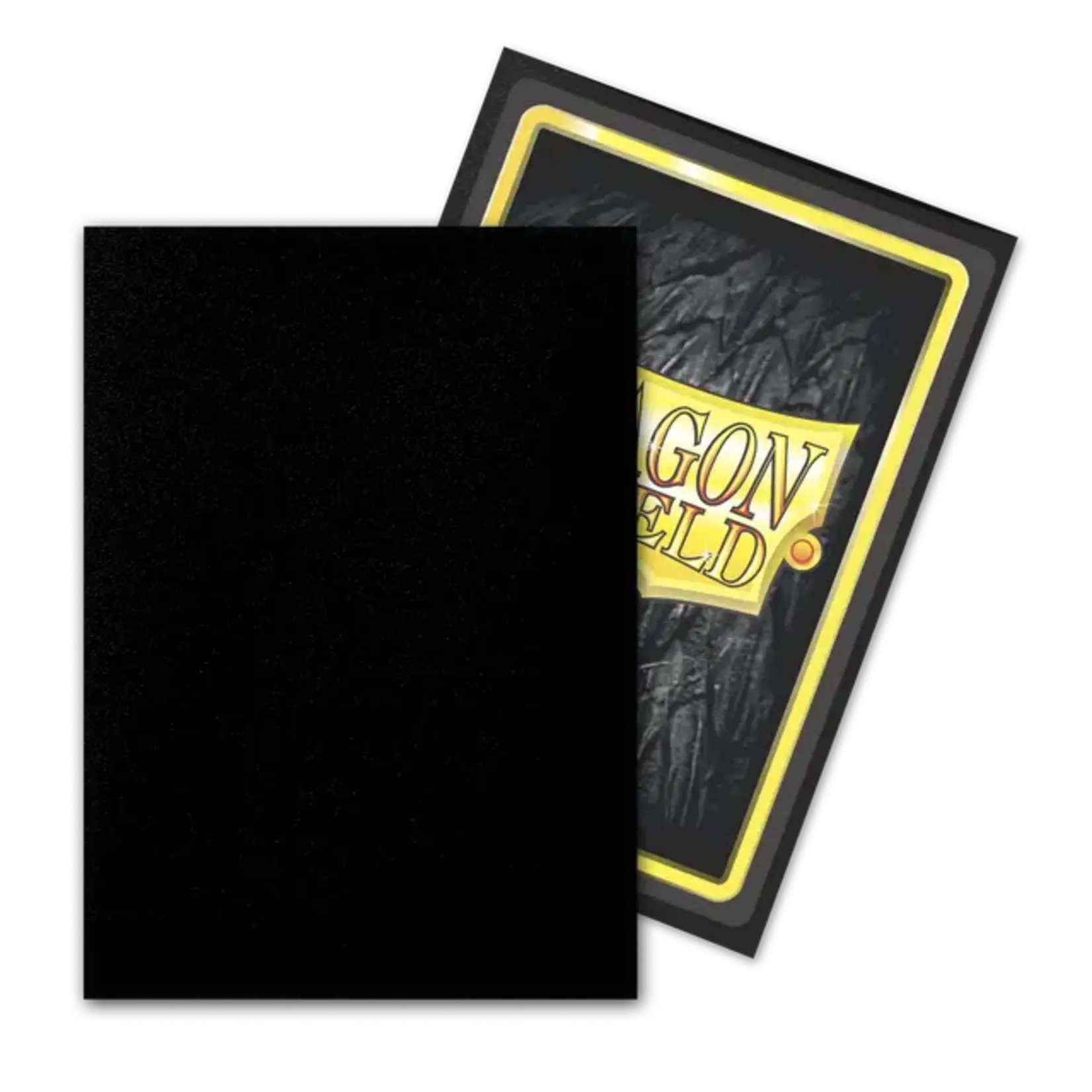 DRAGON SHIELD Dragon Shield - 100 Standard size Outer Sleeves - Matte Black