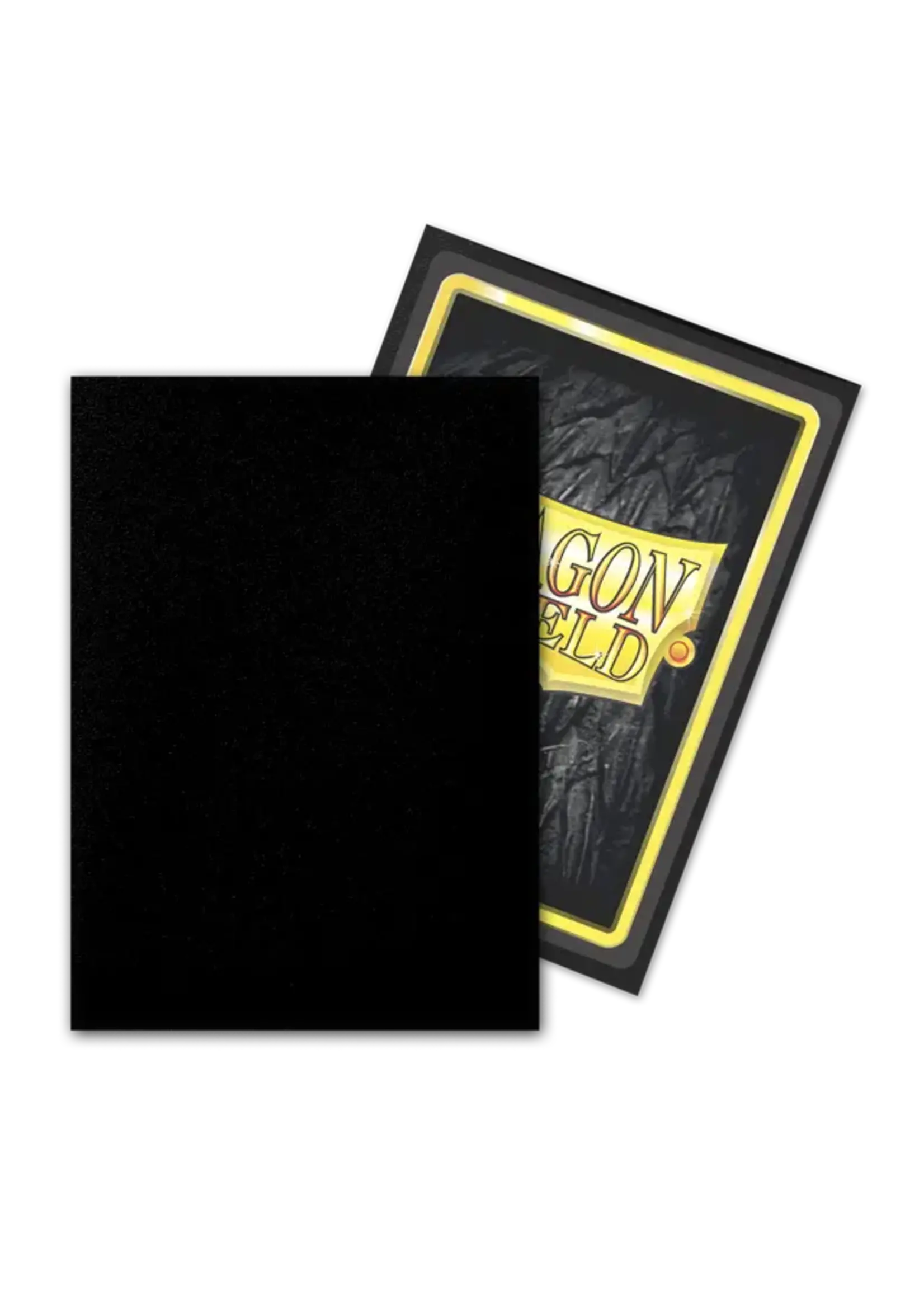 DRAGON SHIELD Dragon Shield - 100 Standard size Outer Sleeves - Matte Black
