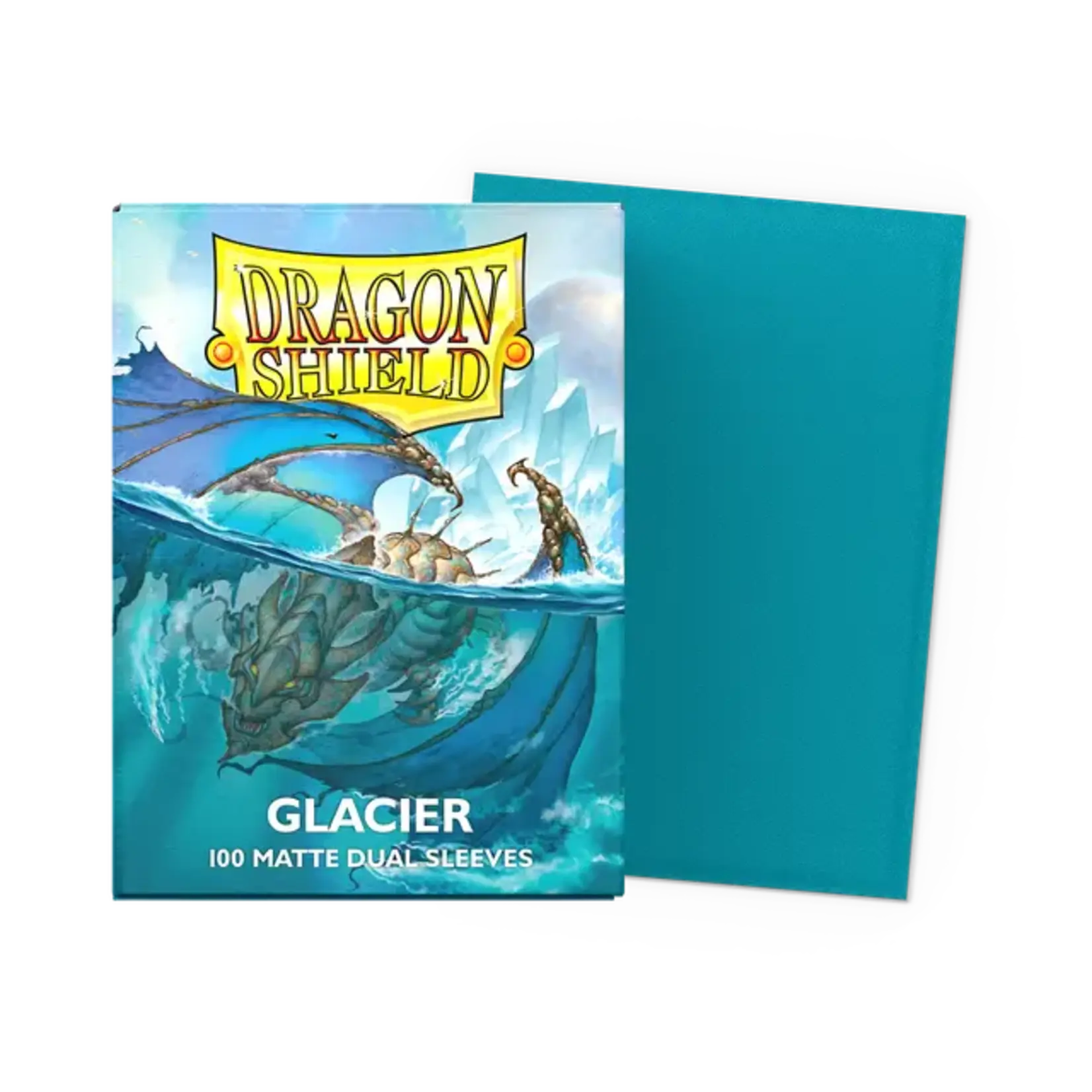 DRAGON SHIELD Dragon Shield Matte Dual Sleeves : Glacier