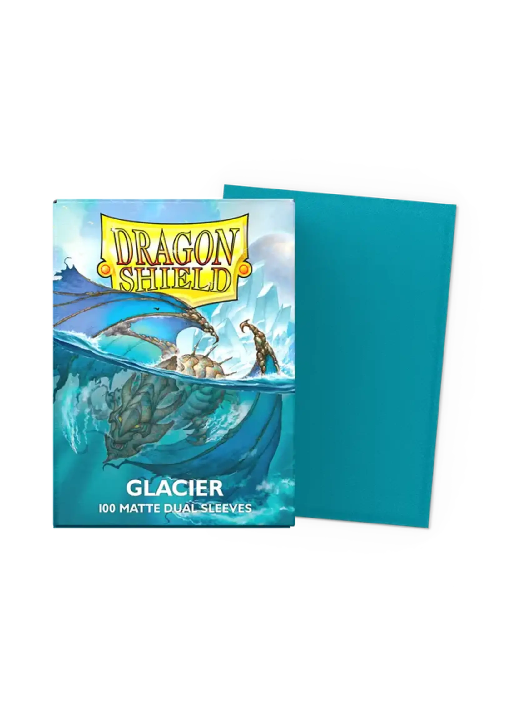 DRAGON SHIELD Dragon Shield Matte Dual Sleeves : Glacier