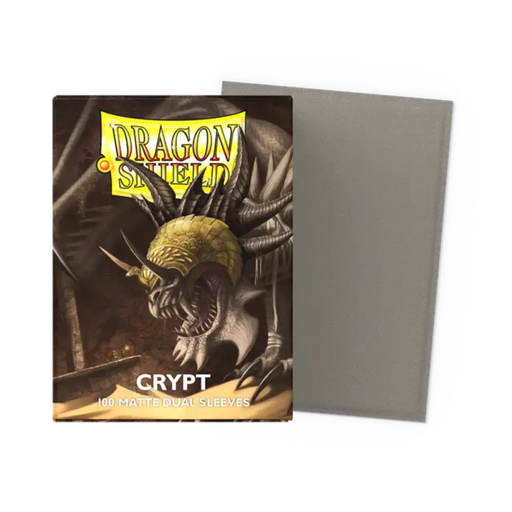 DRAGON SHIELD Dragon shield - 100  Matte Dual Sleeves: crypt