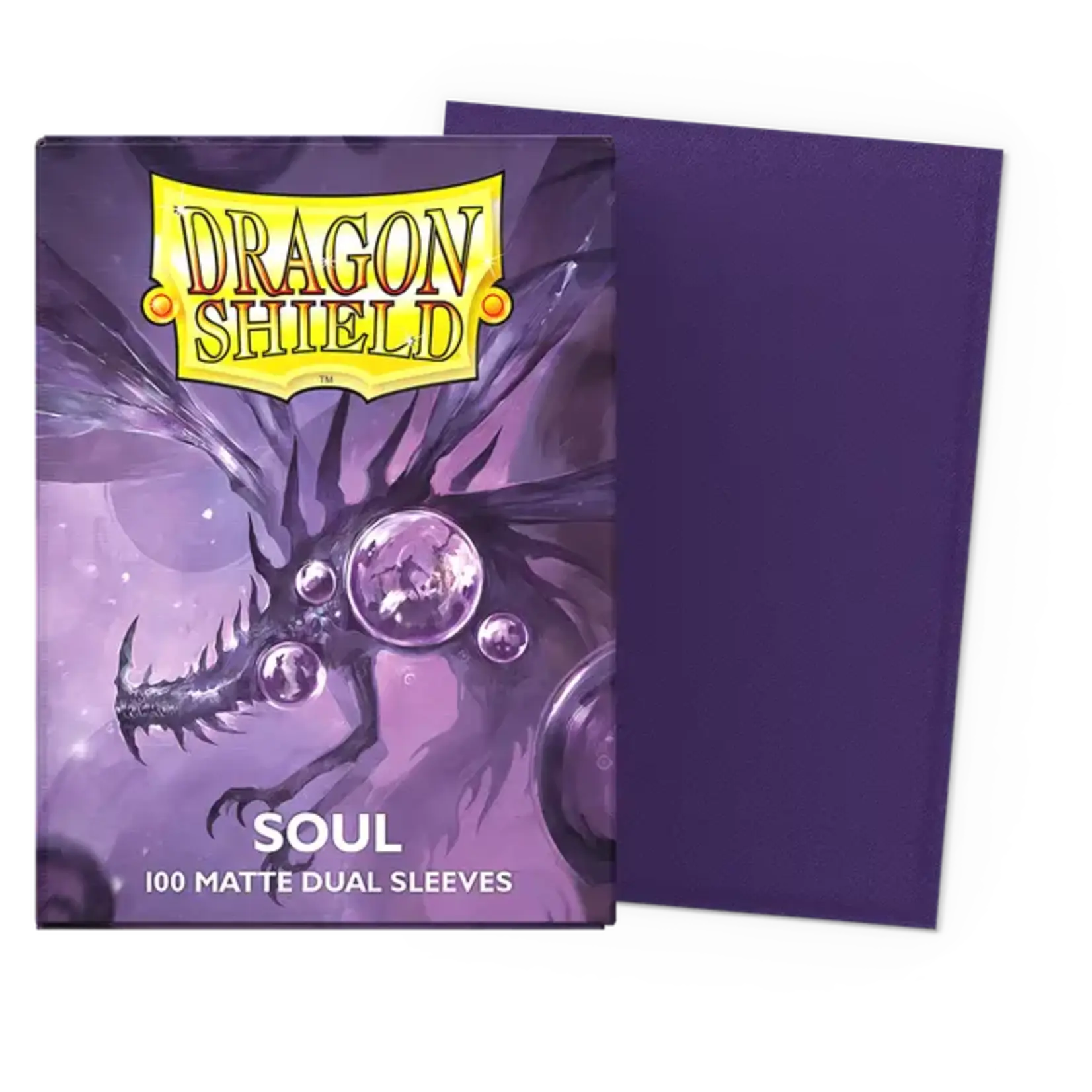 DRAGON SHIELD Dragon Shield -100 Matte Dual Sleeves - Soul
