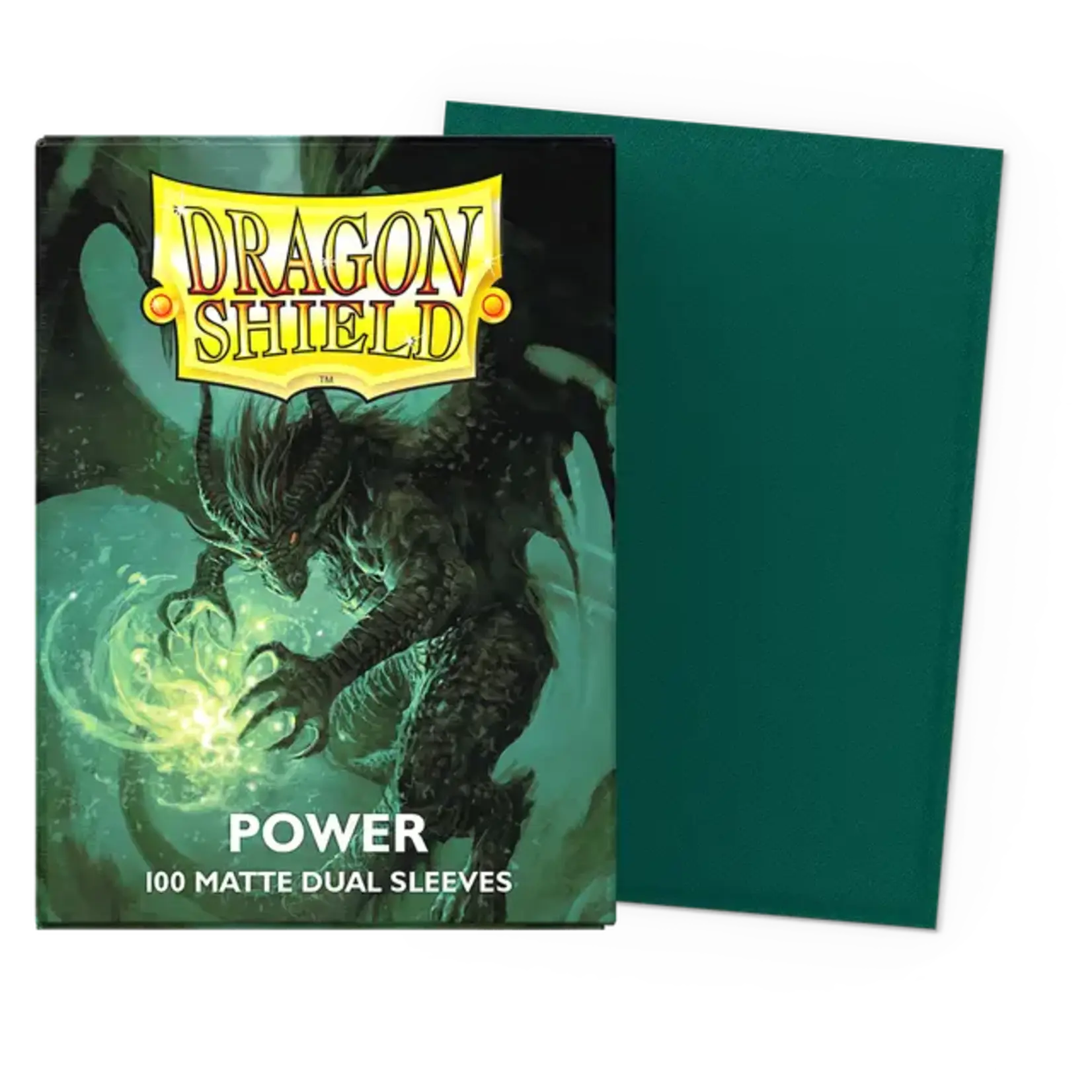 DRAGON SHIELD Dragon Shield - 100 Matte Dual Sleeves - Power