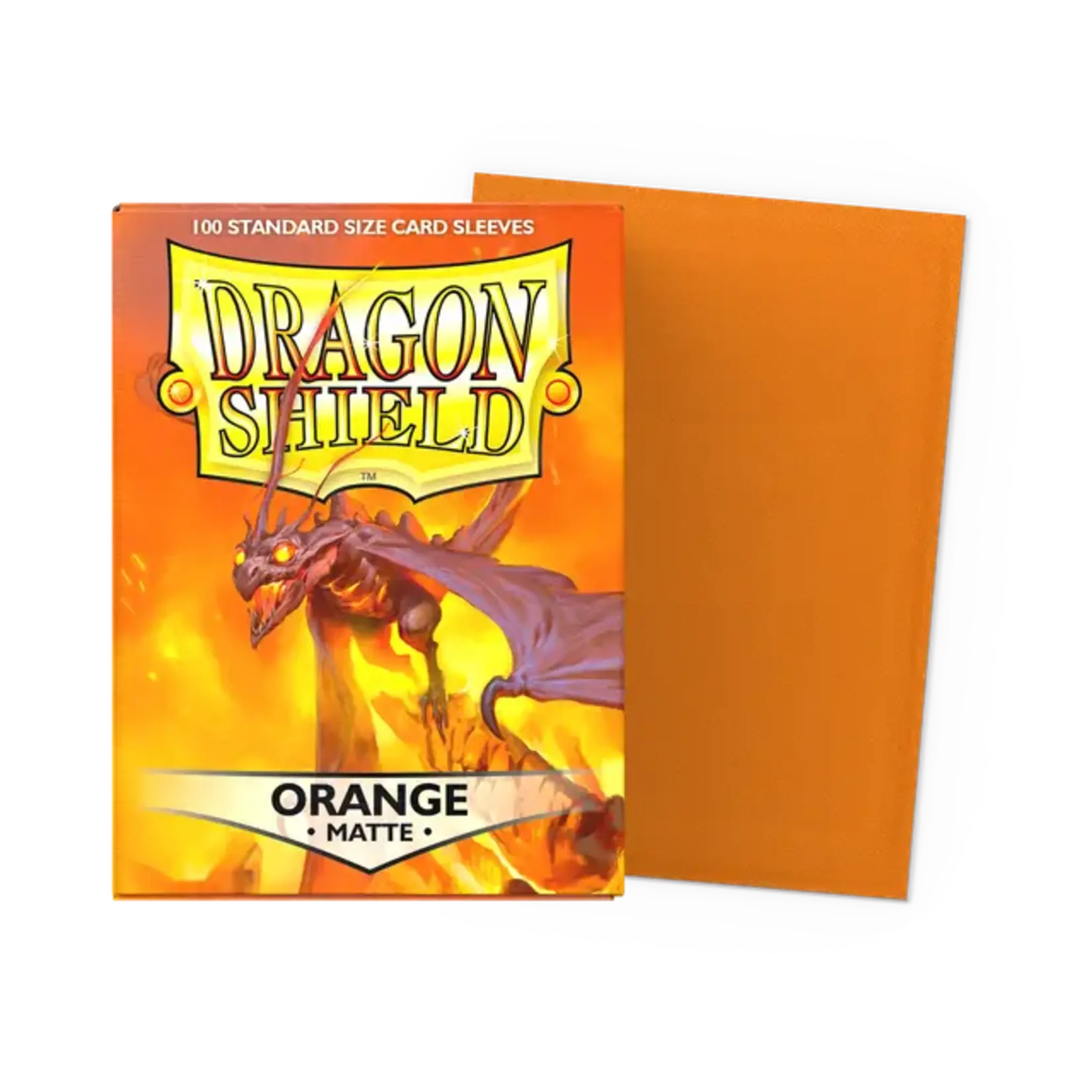 DRAGON SHIELD Dragon Shield - 100 Matte Sleeves: Orange
