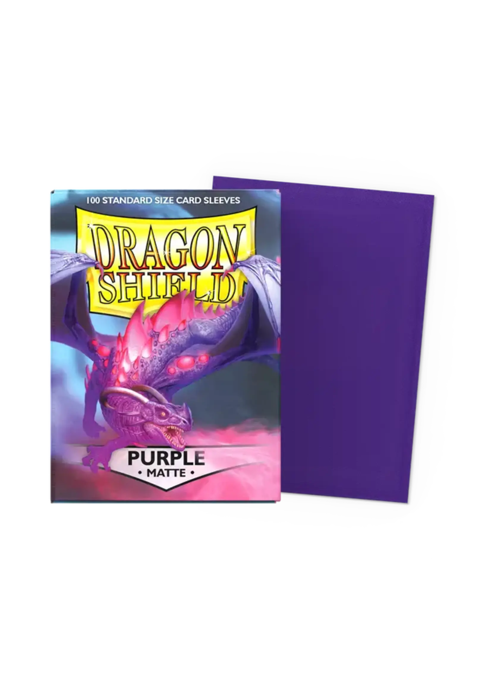 DRAGON SHIELD Dragon Shield - 100 Matte Sleeves: Purple