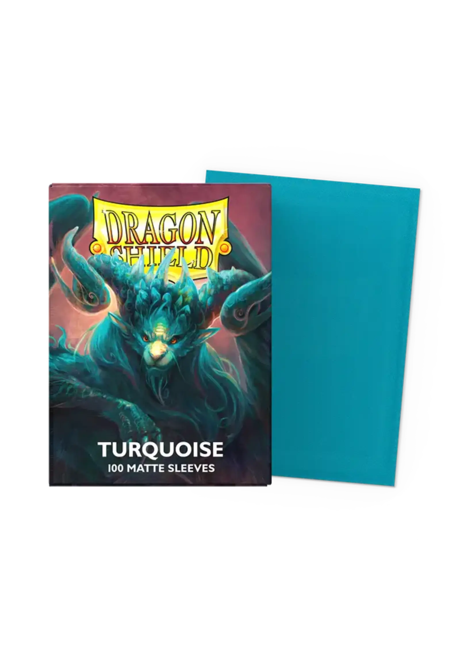 DRAGON SHIELD Dragon Shield - 100 Matte Sleeves: Turqoise