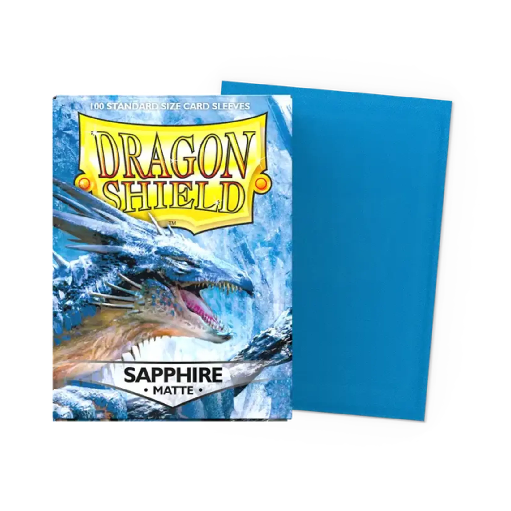 DRAGON SHIELD Dragon Shield - 100 Matte Sleeves: Sapphire