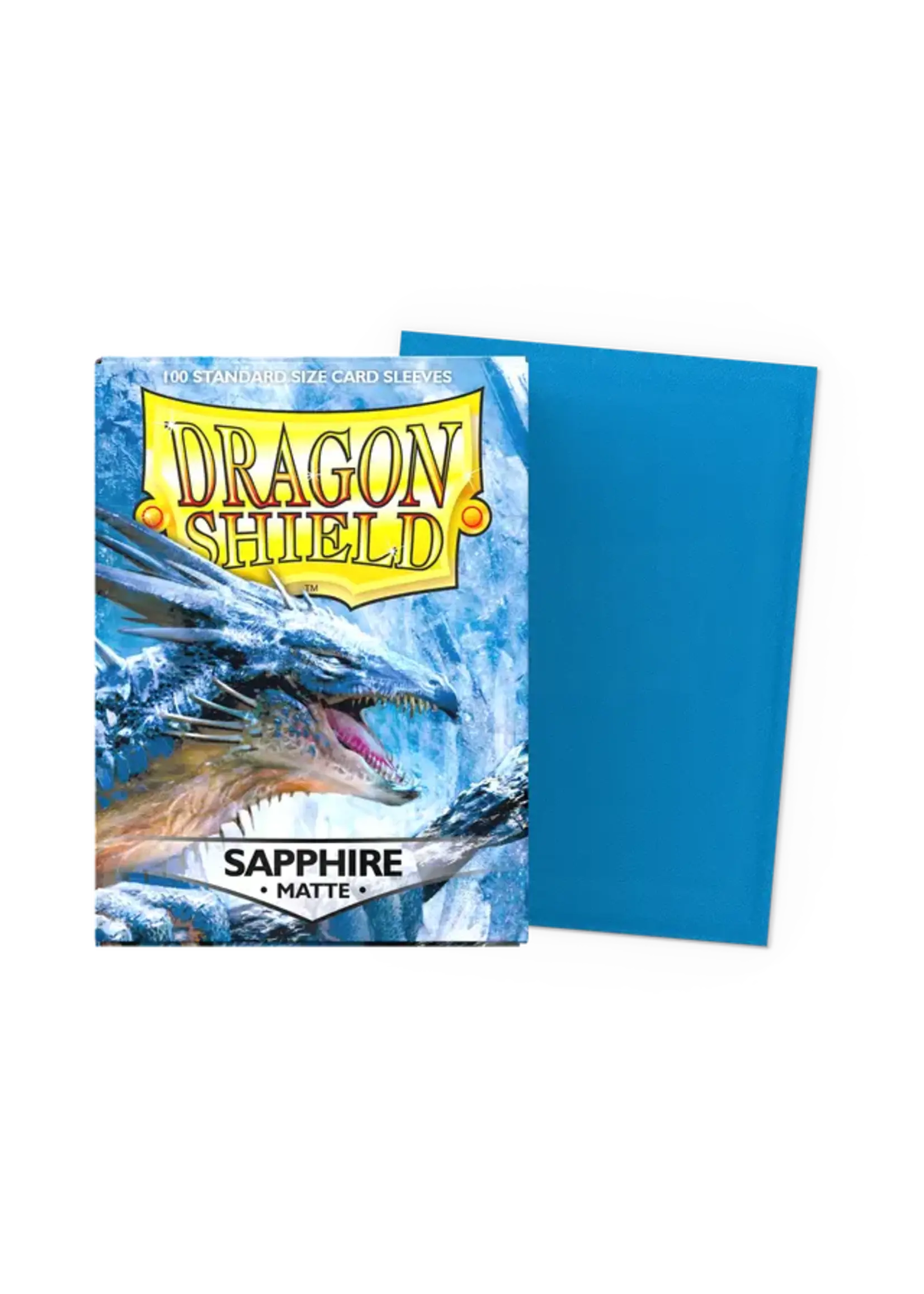 DRAGON SHIELD Dragon Shield - 100 Matte Sleeves: Sapphire