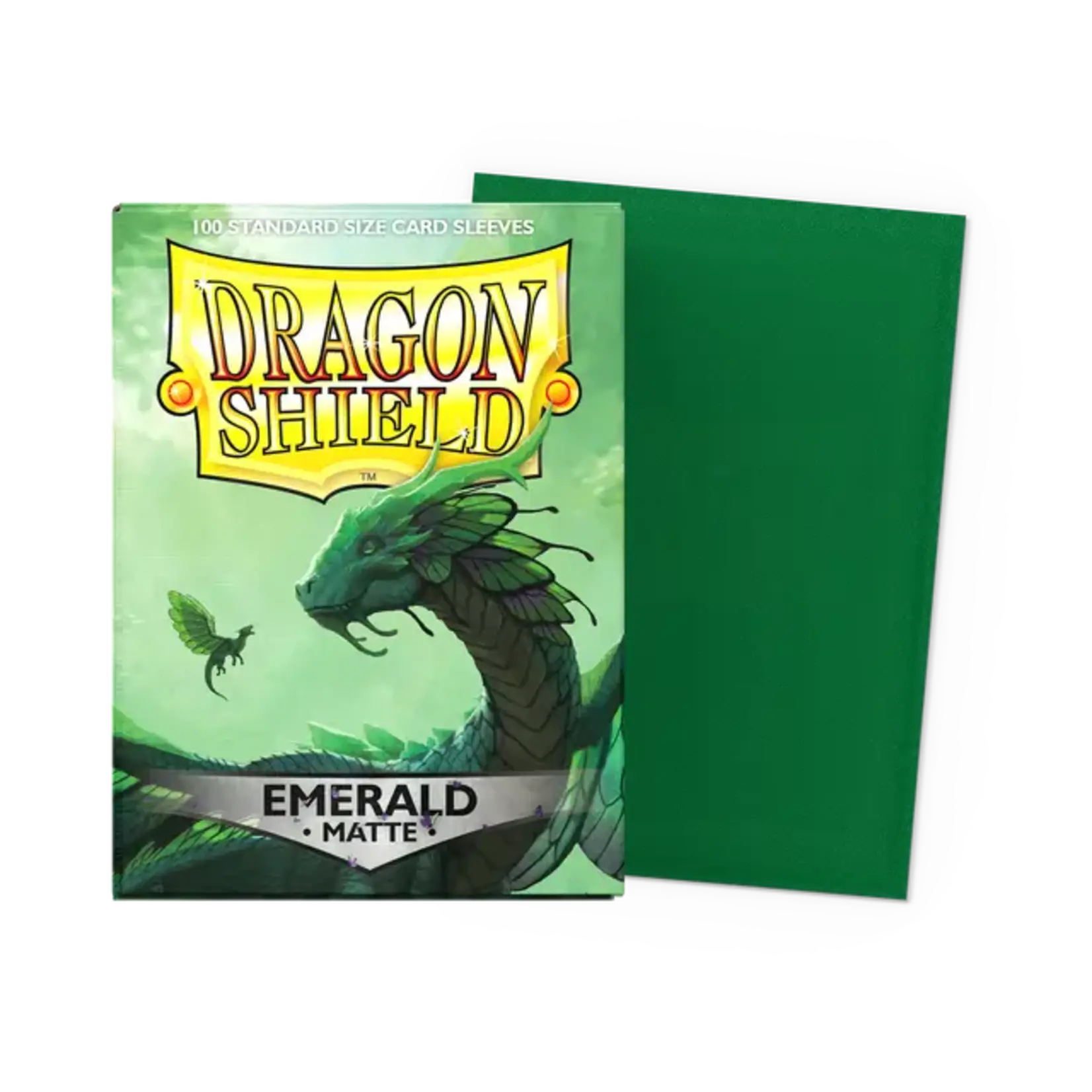 DRAGON SHIELD Dragon Shield - 100 Matte Sleeves: Emerald
