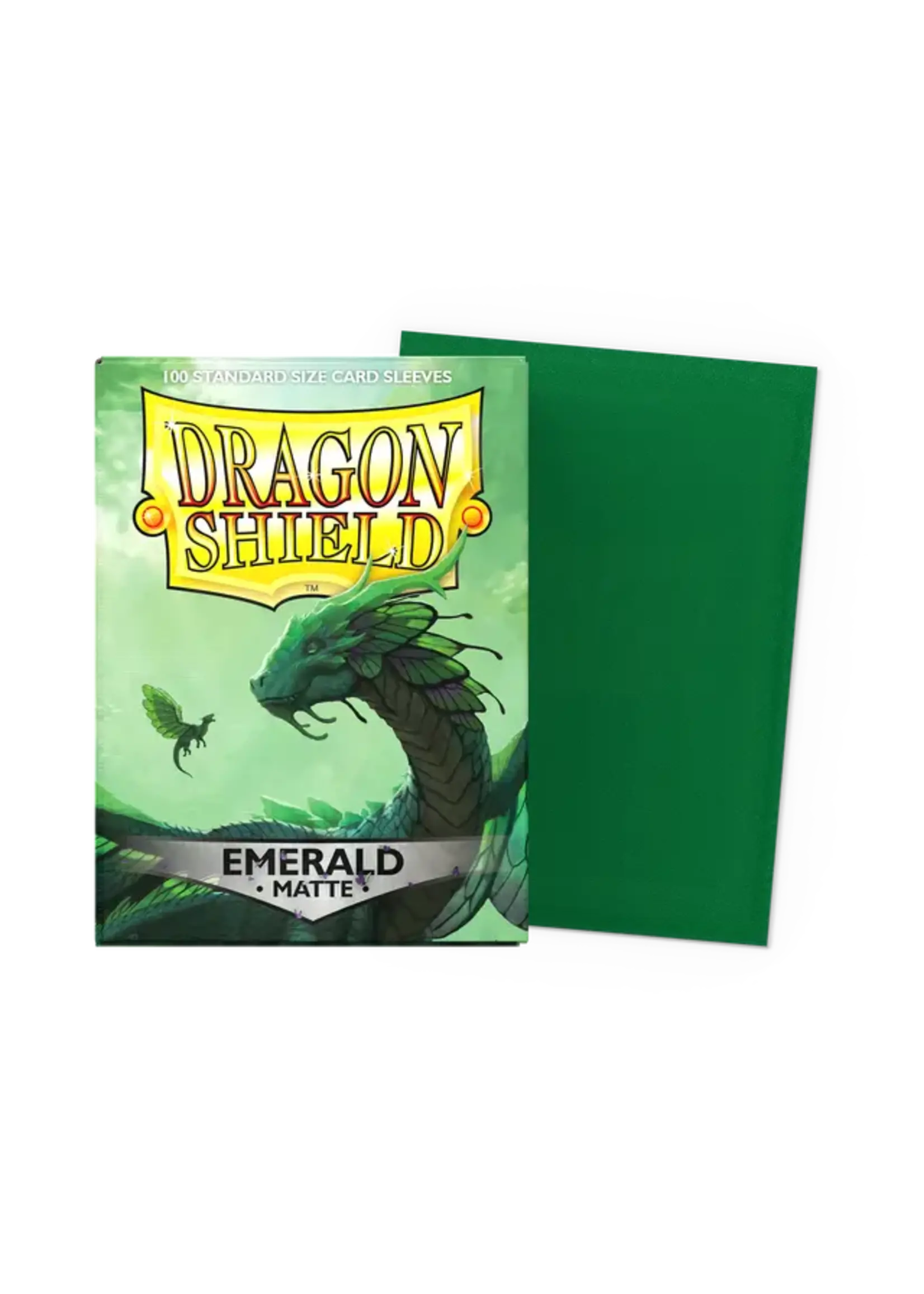 DRAGON SHIELD Dragon Shield - 100 Matte Sleeves: Emerald