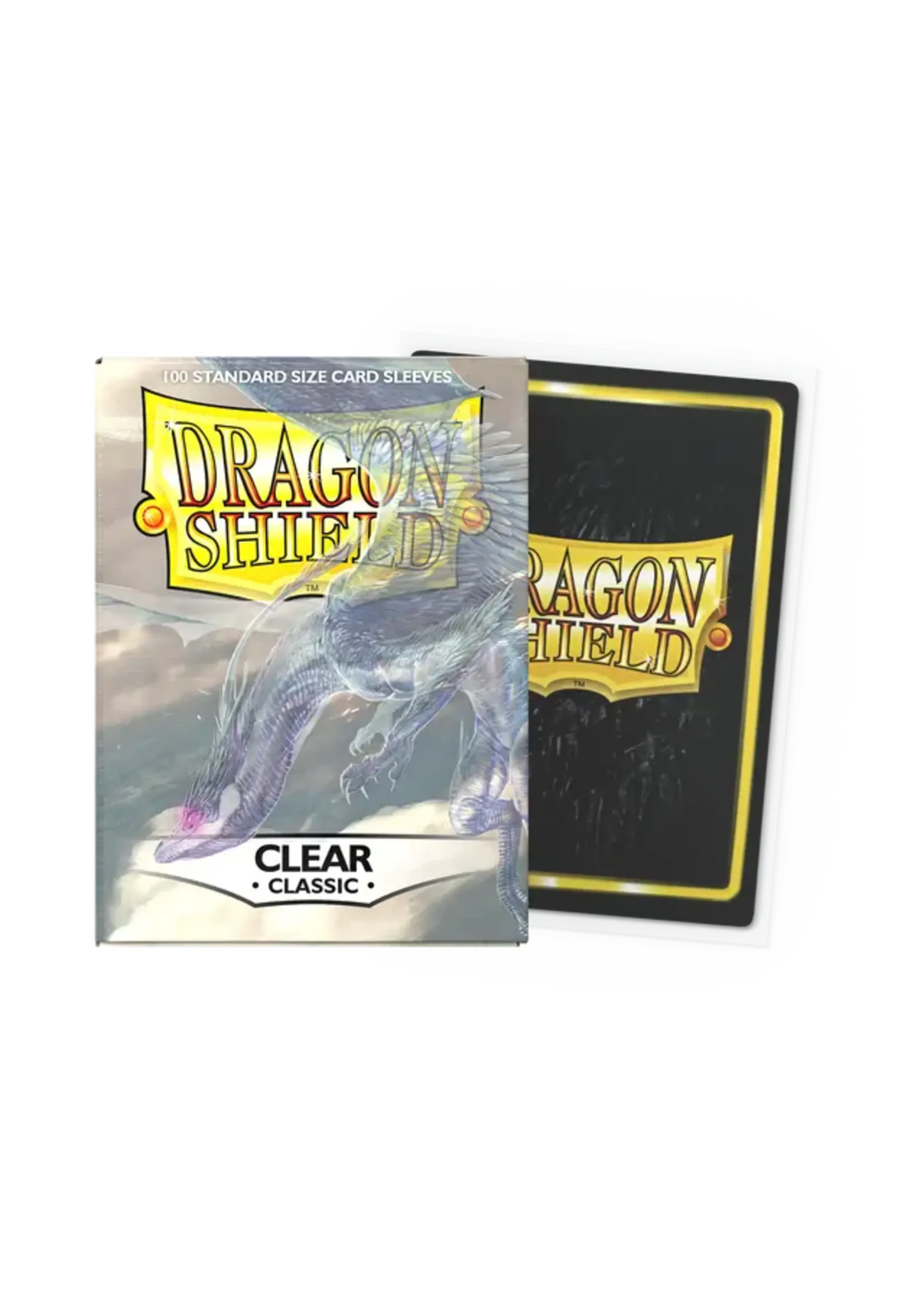 DRAGON SHIELD Dragon Shield - 100 Standard Sleeves - Clear