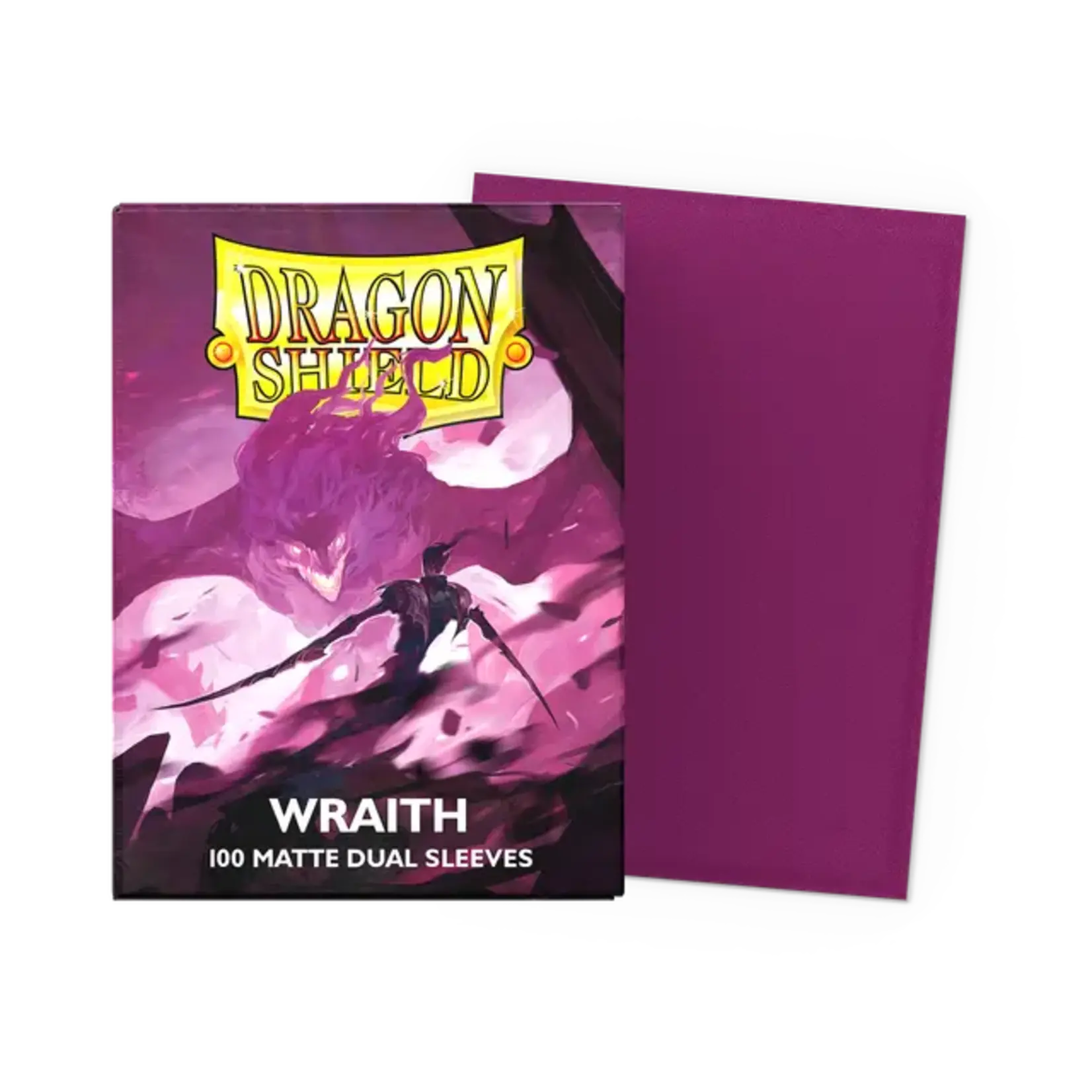 DRAGON SHIELD Dragon Shield - 100 Dual Matte Sleeves - Wraith