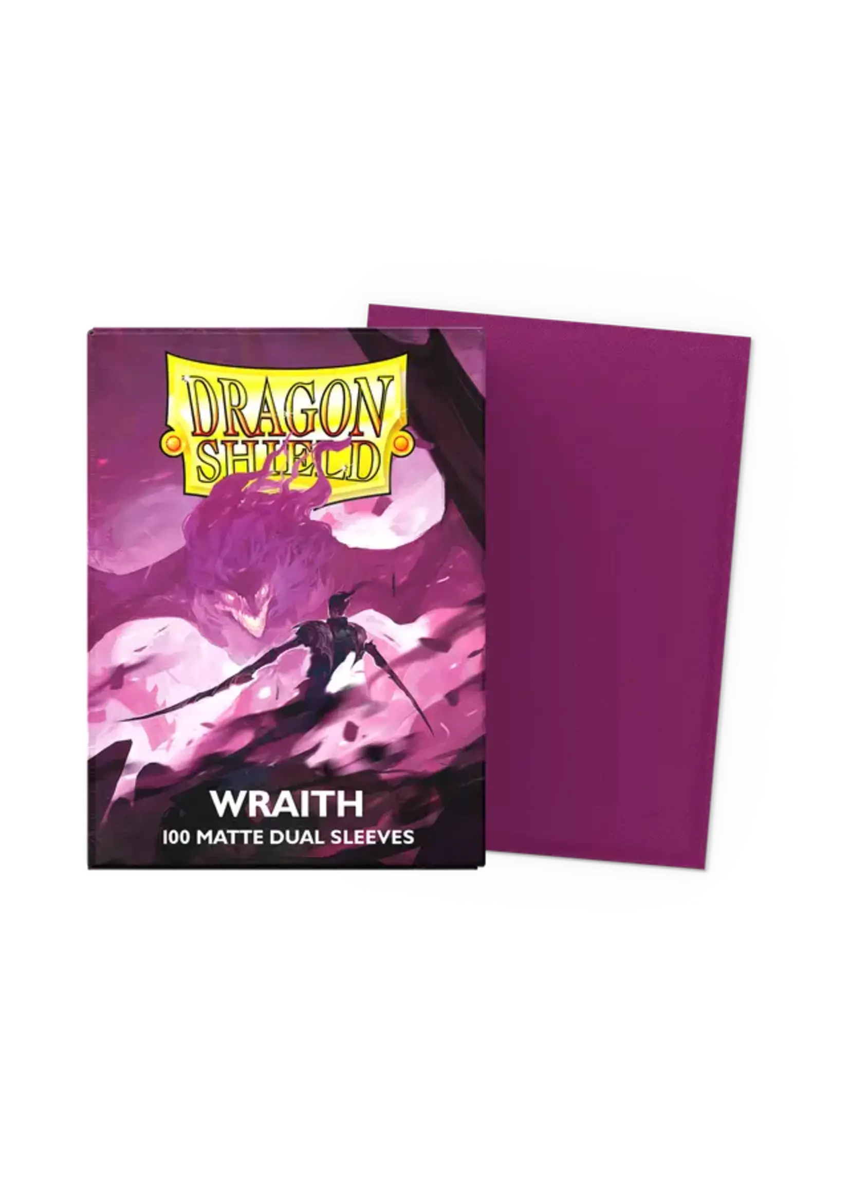 DRAGON SHIELD Dragon Shield - 100 Dual Matte Sleeves - Wraith
