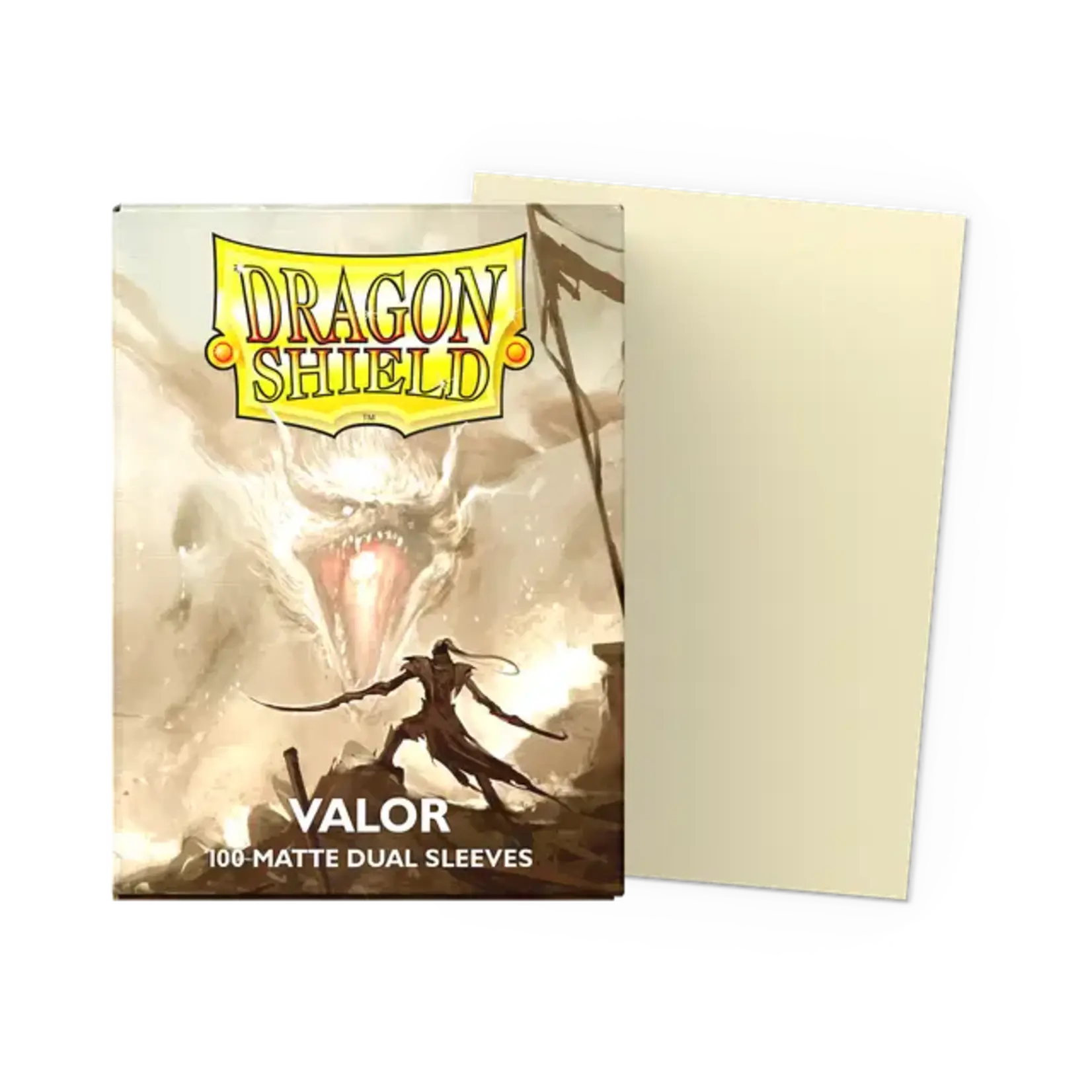 DRAGON SHIELD Dragon Shield - 100 Matte Dual Sleeves Sleeves: Valor
