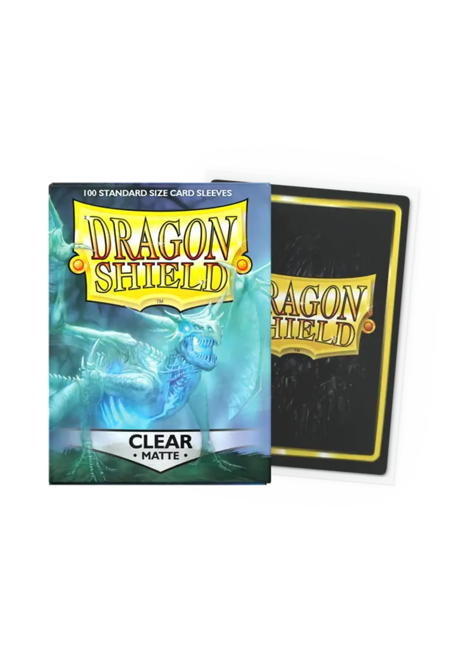DRAGON SHIELD Dragon Shield - 100 Matte Sleevs: Clear