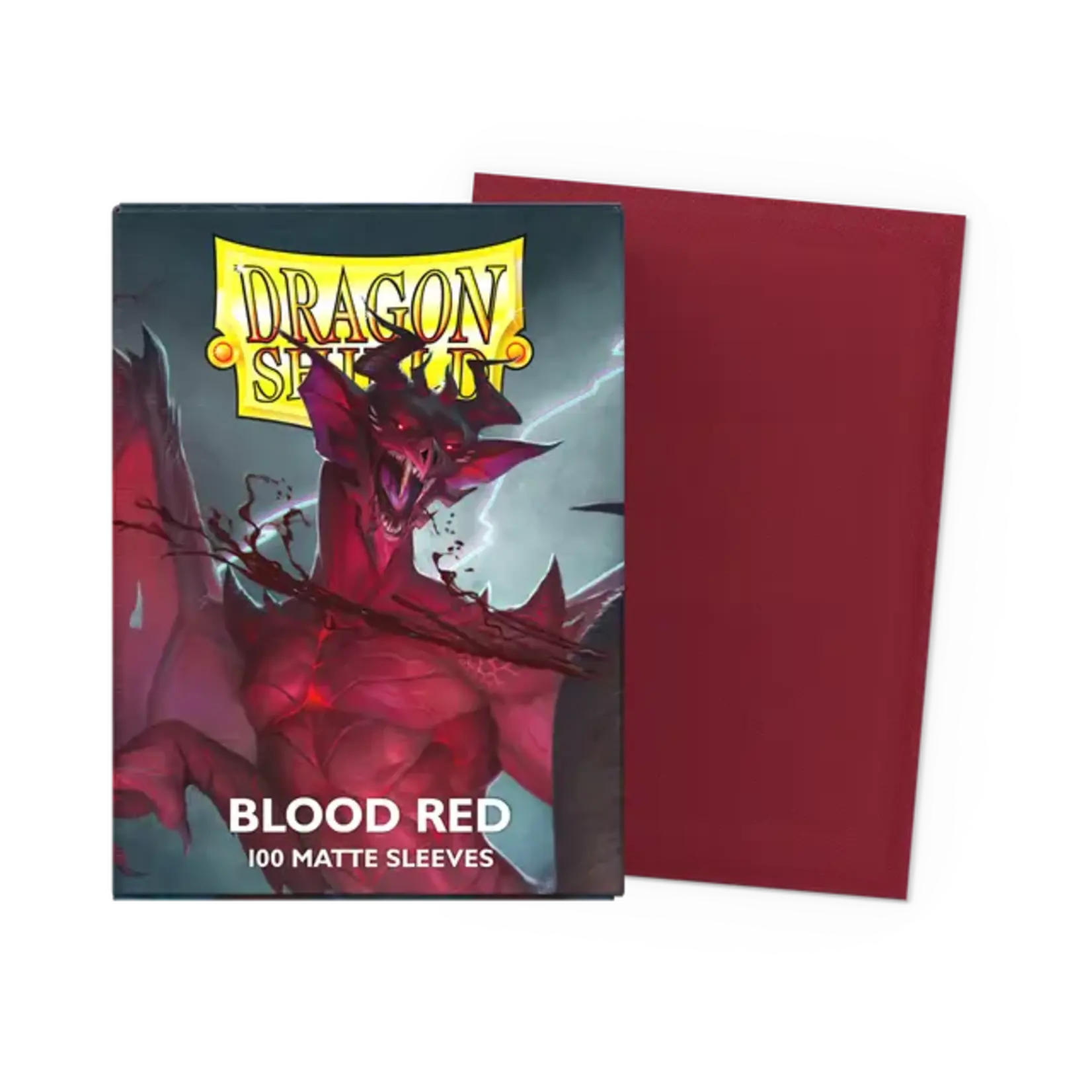 DRAGON SHIELD Dragon Shield Matte: Blood Red 'Simurag