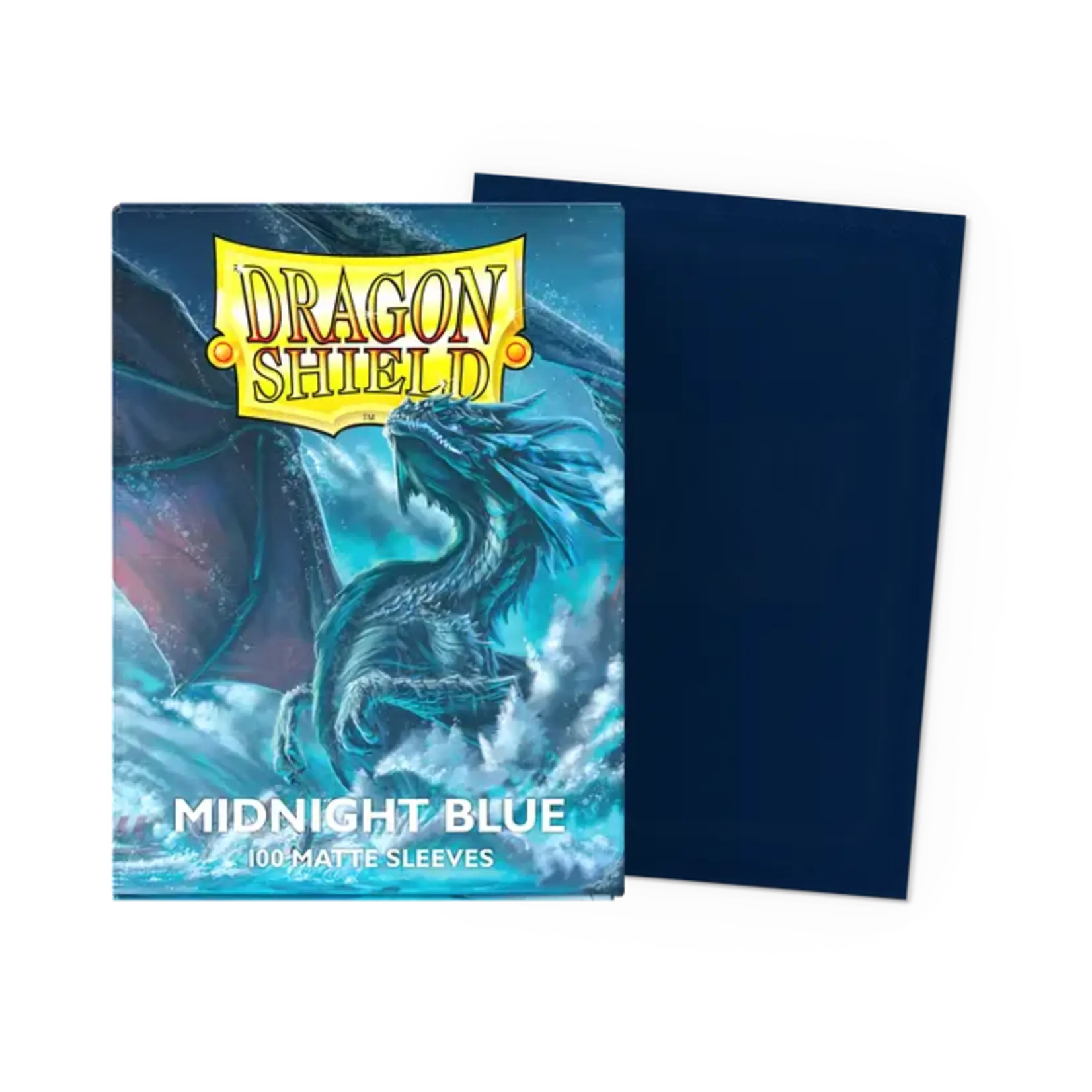 DRAGON SHIELD Dragon Shield - 100 Matte Sleeves: Midnight Blue