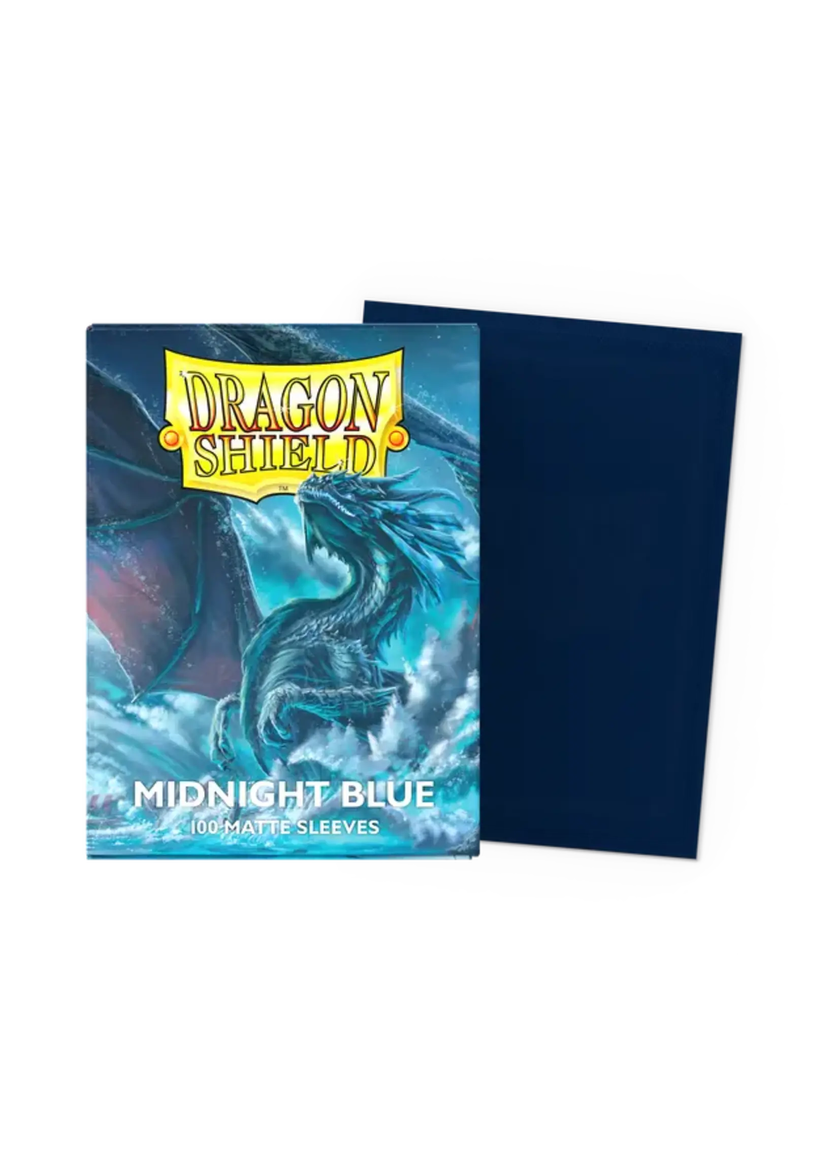 DRAGON SHIELD Dragon Shield - 100 Matte Sleeves: Midnight Blue
