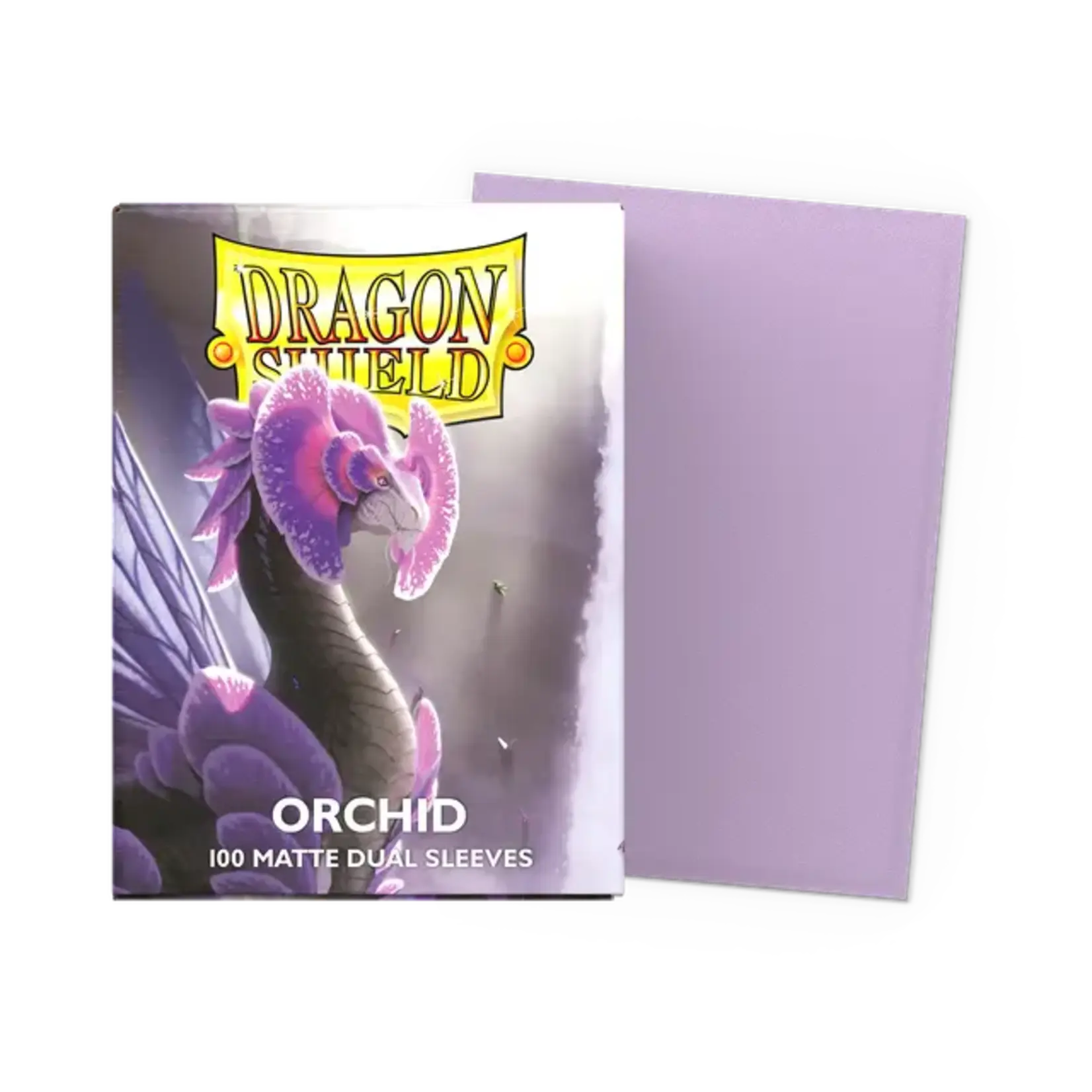 DRAGON SHIELD Dragon Shield - 100 Matte Dual Sleeves : Orchid