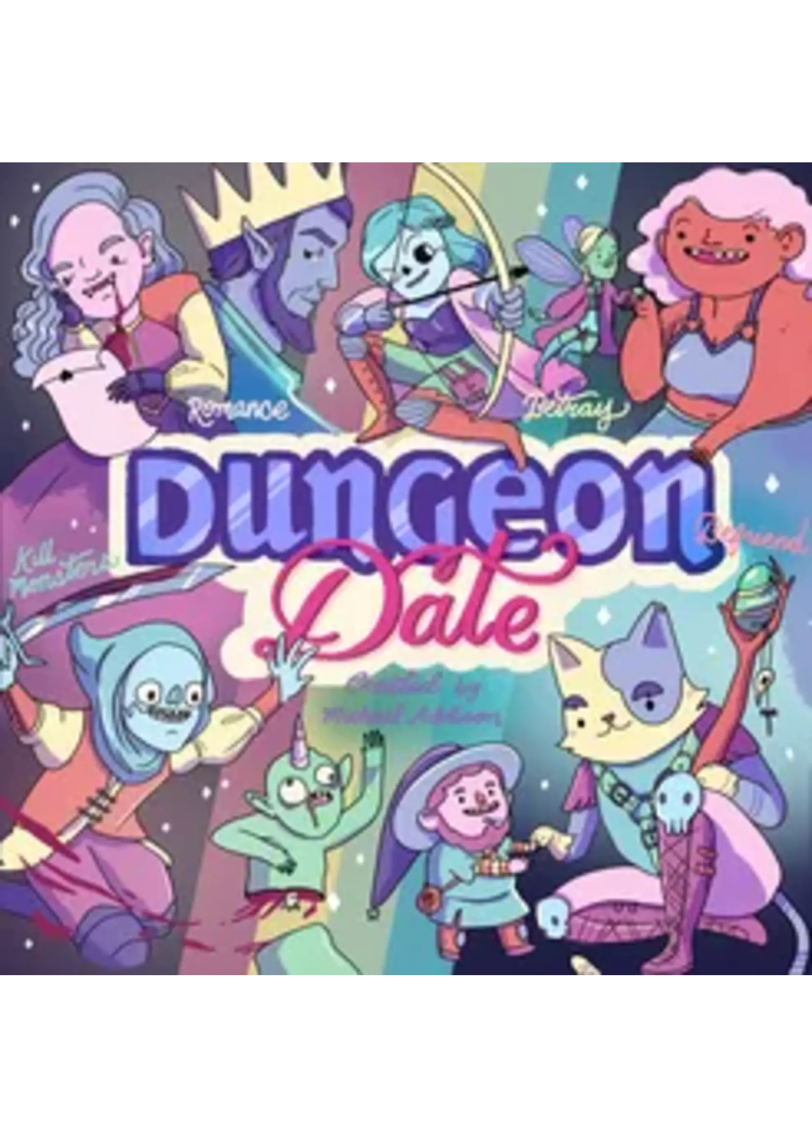 nerdypup Dungeon Date- card game - EN