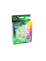 GameGenic RPG dice set - Glow series - Toxic stones
