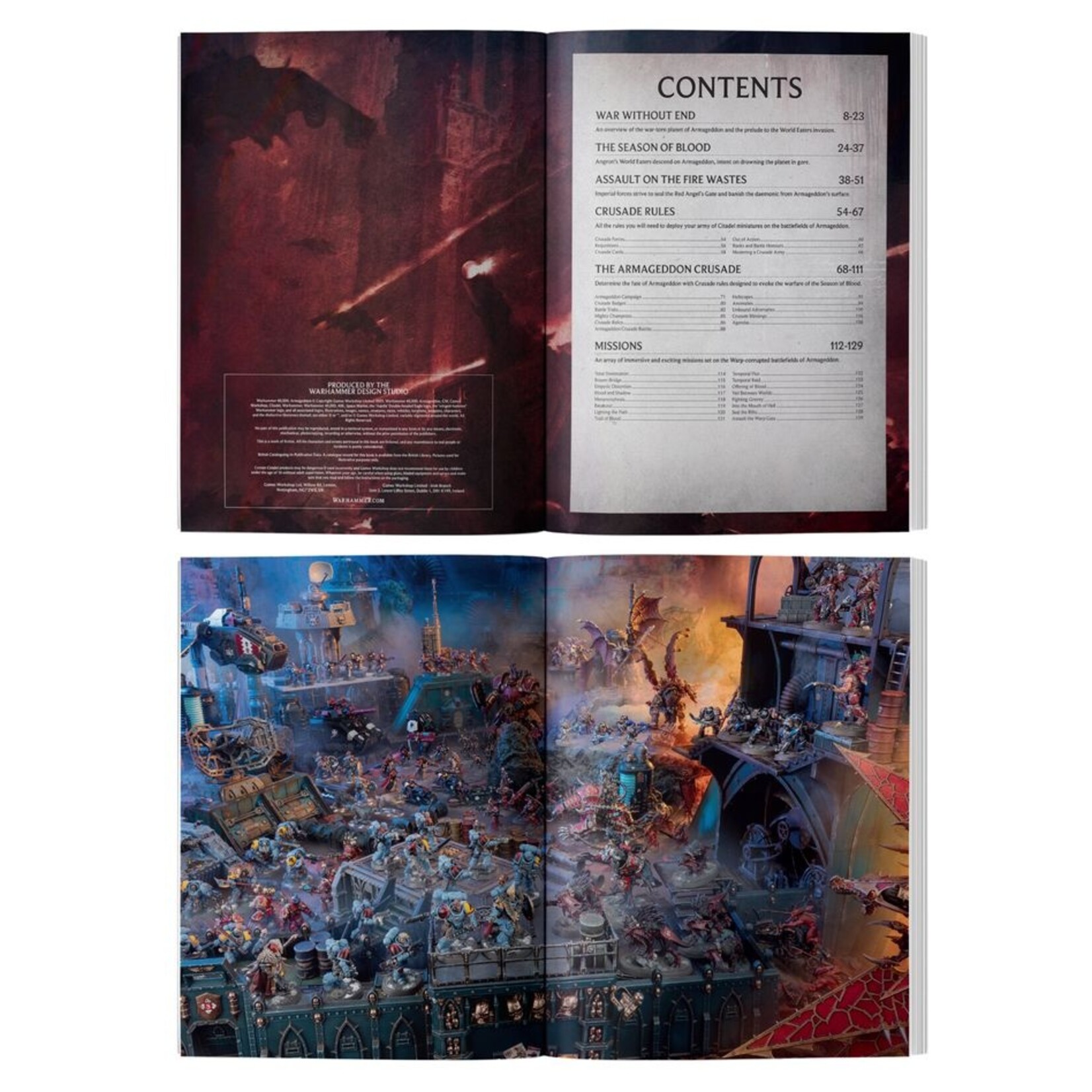 Book - Citadel Warhammer 40000: Crusade: Armageddon Eng