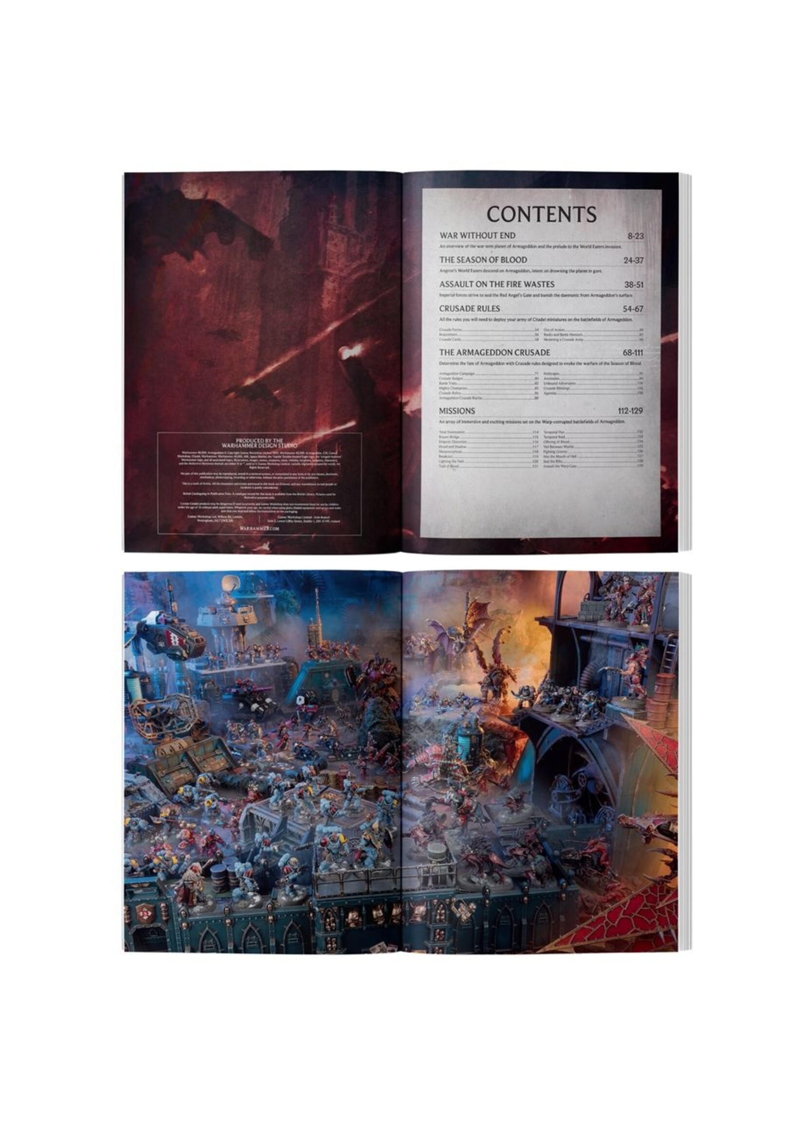 Book - Citadel Warhammer 40000: Crusade: Armageddon Eng