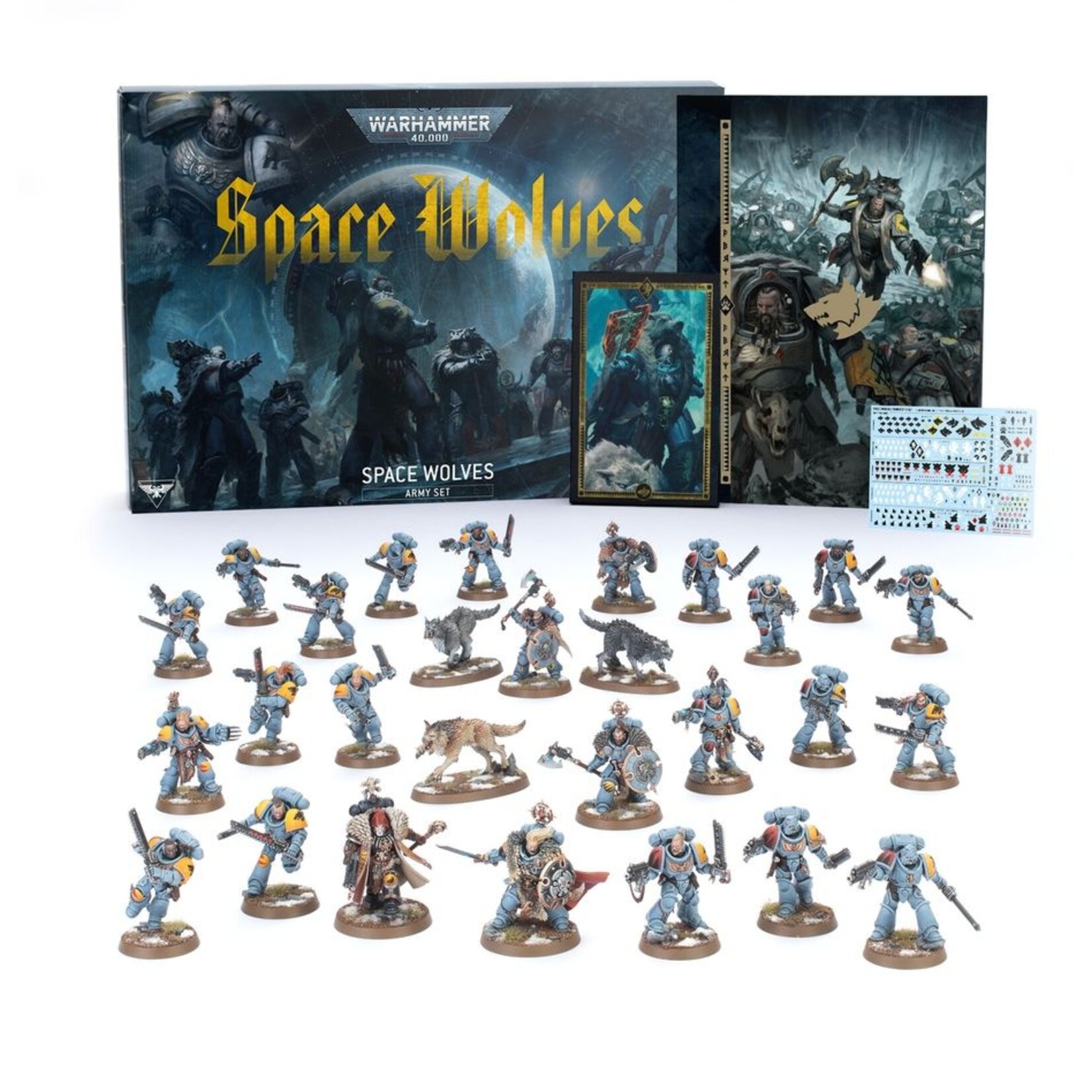 Warhammer: 40.000 Space Wolves Army Set (English)