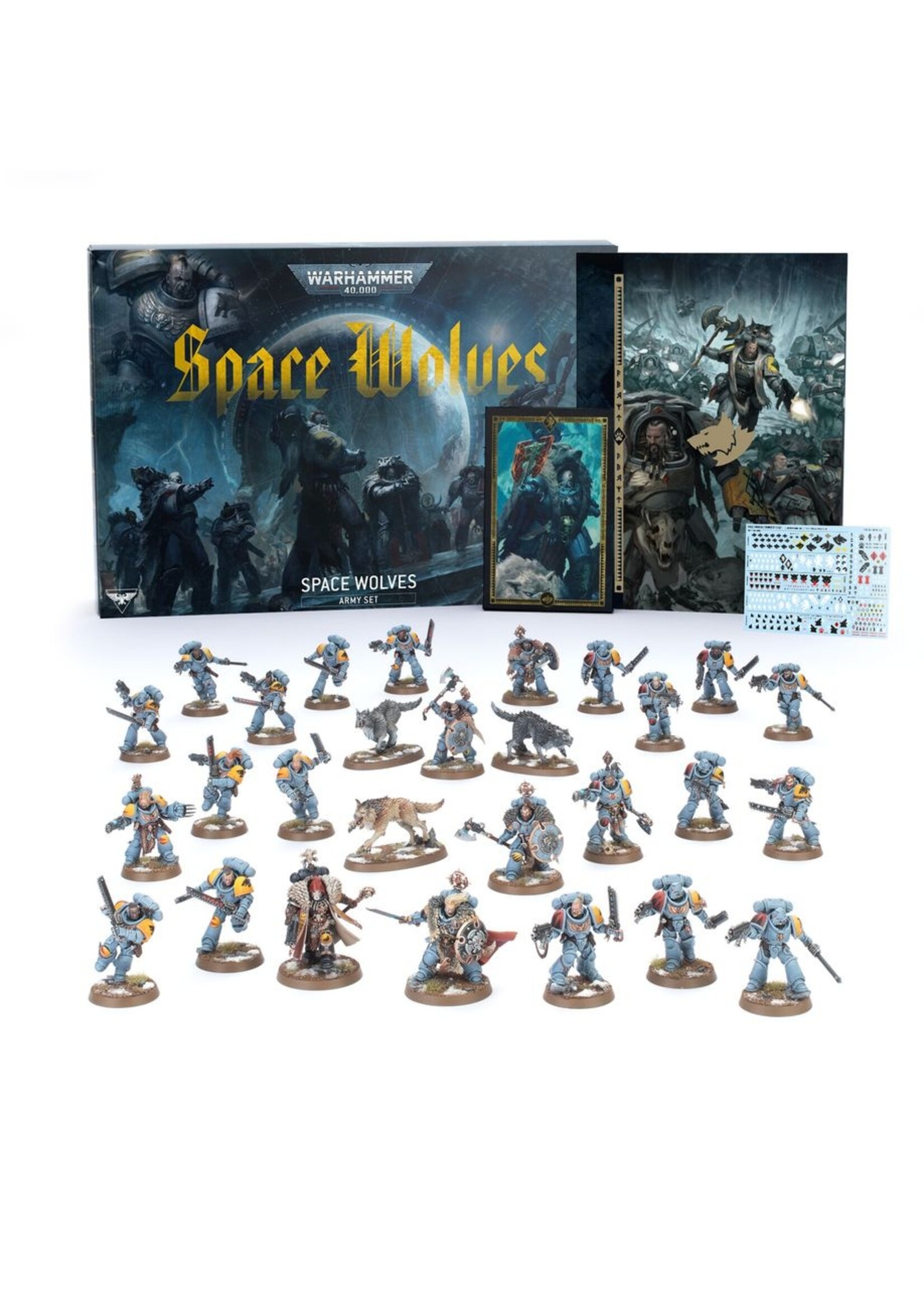 Warhammer: 40.000 Space Wolves Army Set (English)