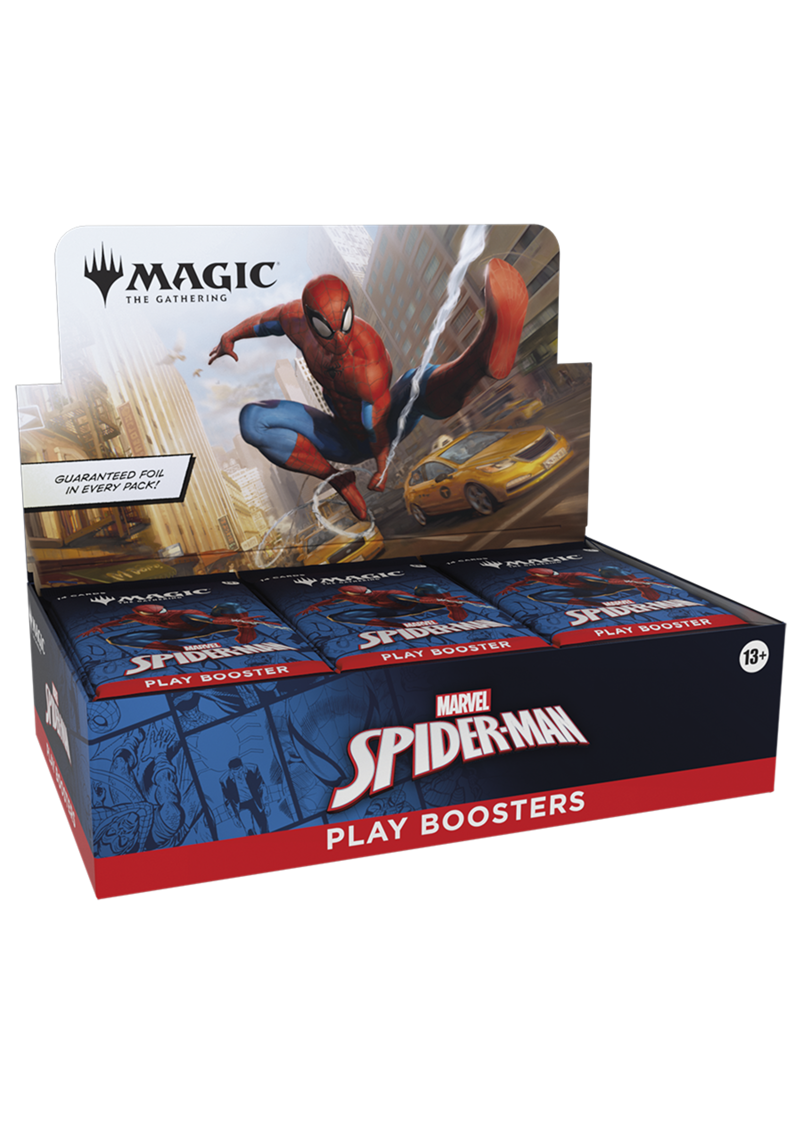 Magic the gathering (Preorder ships on 18.09.2025) Marvel's Spider-Man Play Booster Display
