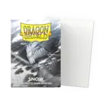 DRAGON SHIELD Dragon Shield - 100 Matte Dual Sleeves: Snow
