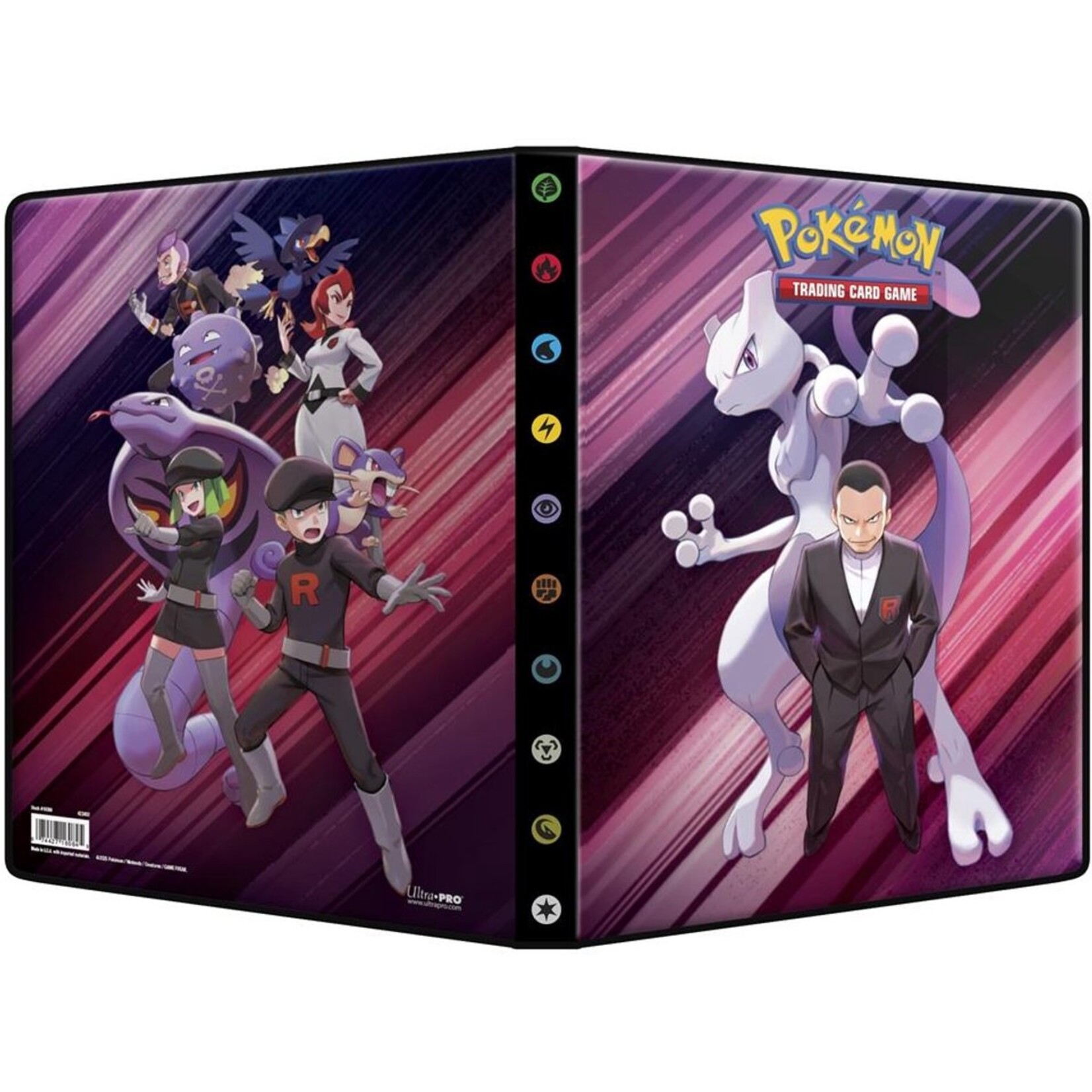 Ultra pro Pokémon: Scarlet & Violet: Destined Rivals 8-Pocket Portfolio (80 kaarten)