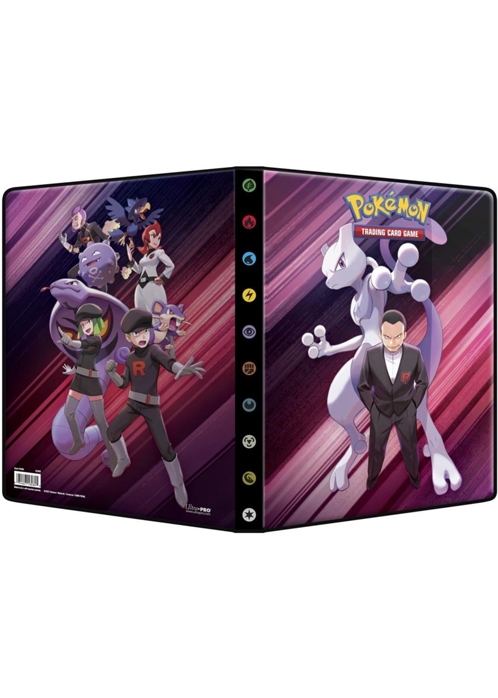 Ultra pro Pokémon: Scarlet & Violet: Destined Rivals 8-Pocket Portfolio (80 kaarten)