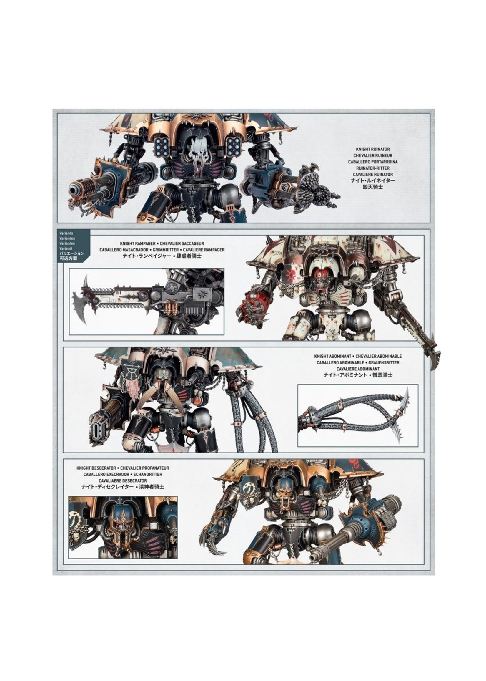 Warhammer: 40.000 Chaos Knights: Knight Ruinator