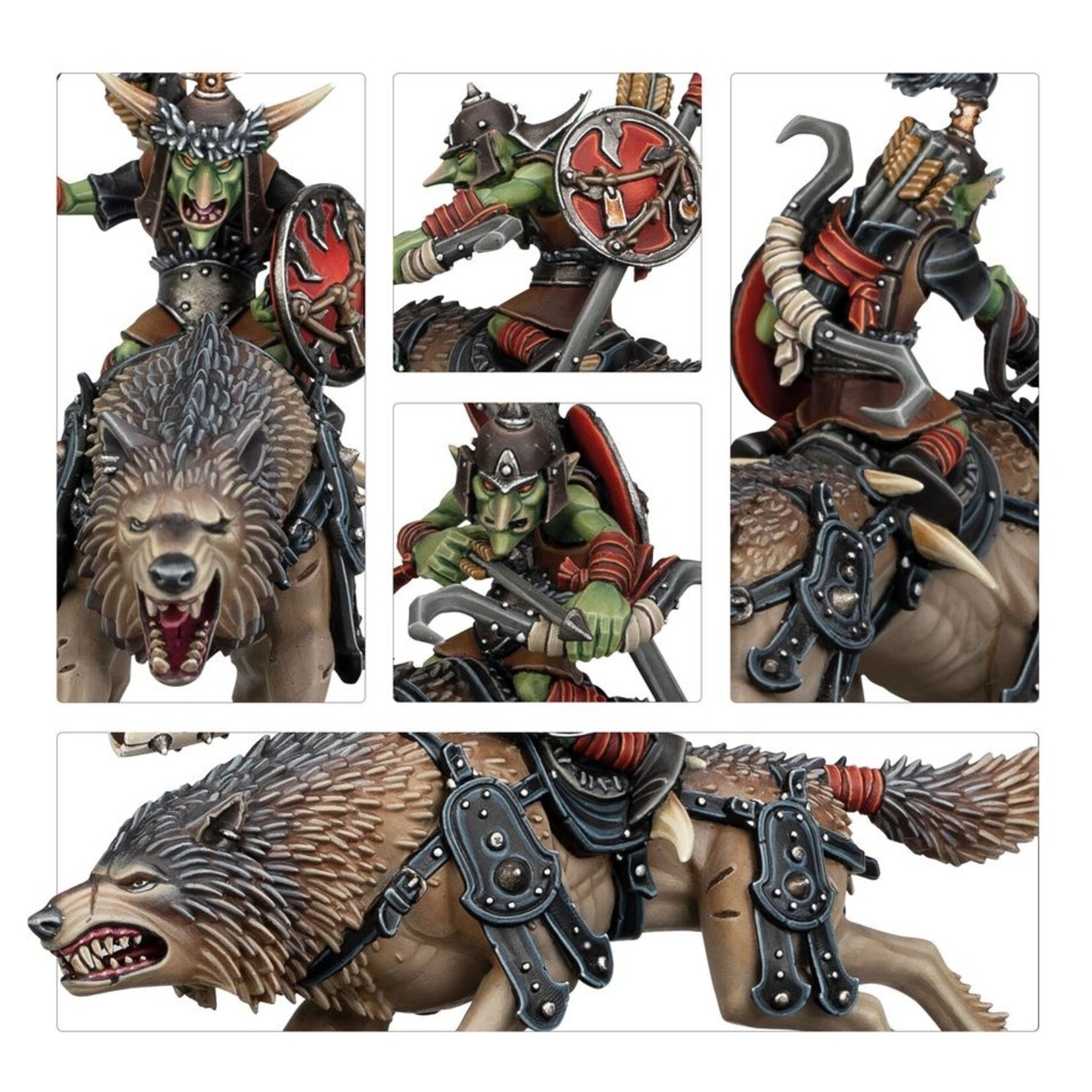 Warhammer: age of sigmar Gloomspite Gitz: Snarlfang Riders