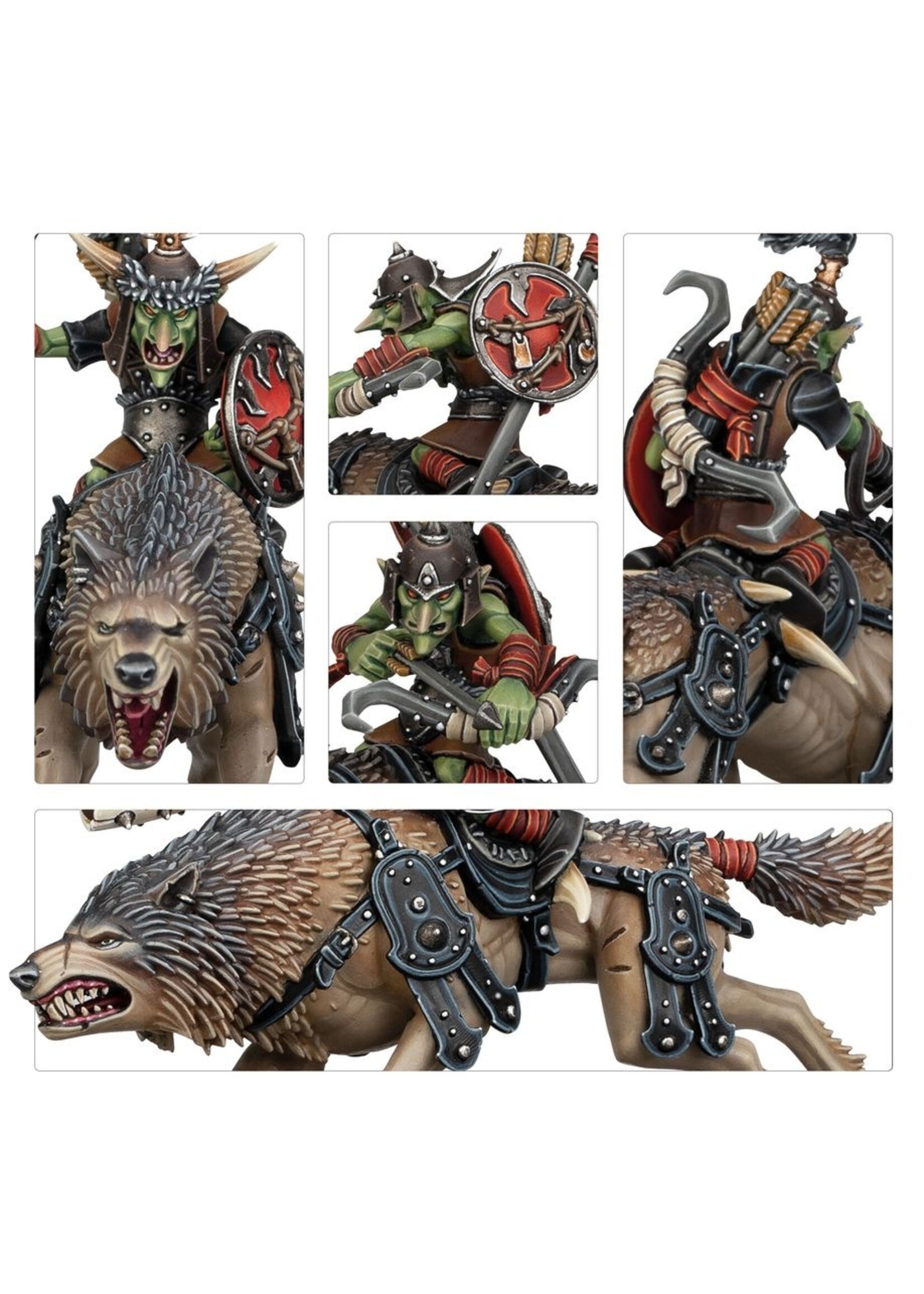Warhammer: age of sigmar Gloomspite Gitz: Snarlfang Riders