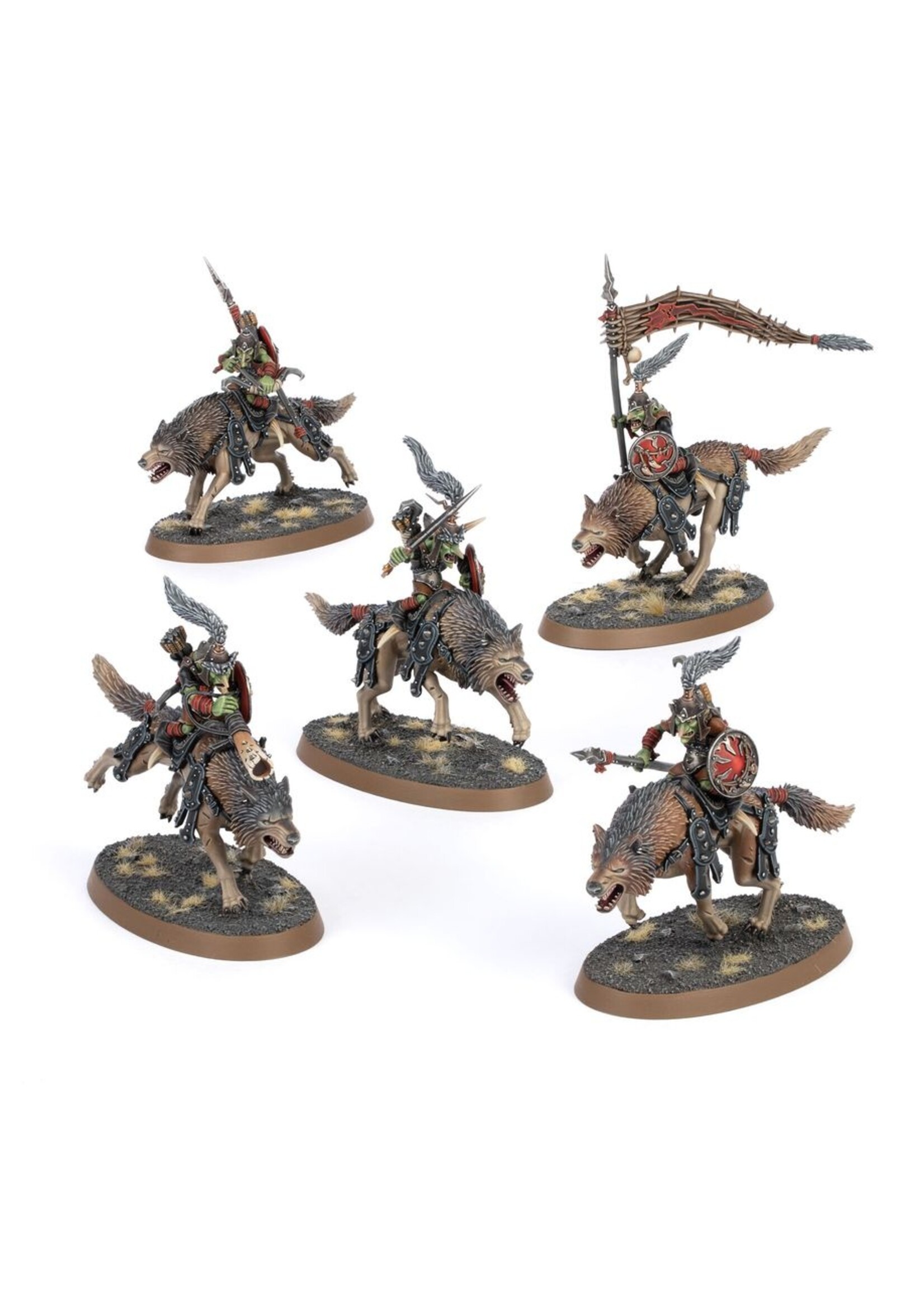 Warhammer: age of sigmar Gloomspite Gitz: Snarlfang Riders
