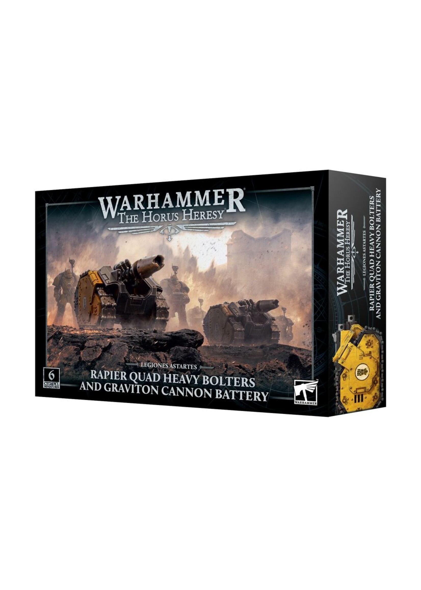Warhammer: Horus Heresy Legiones Astartes: Rapier Quad Heavy Bolters and Graviton Cannon Battery