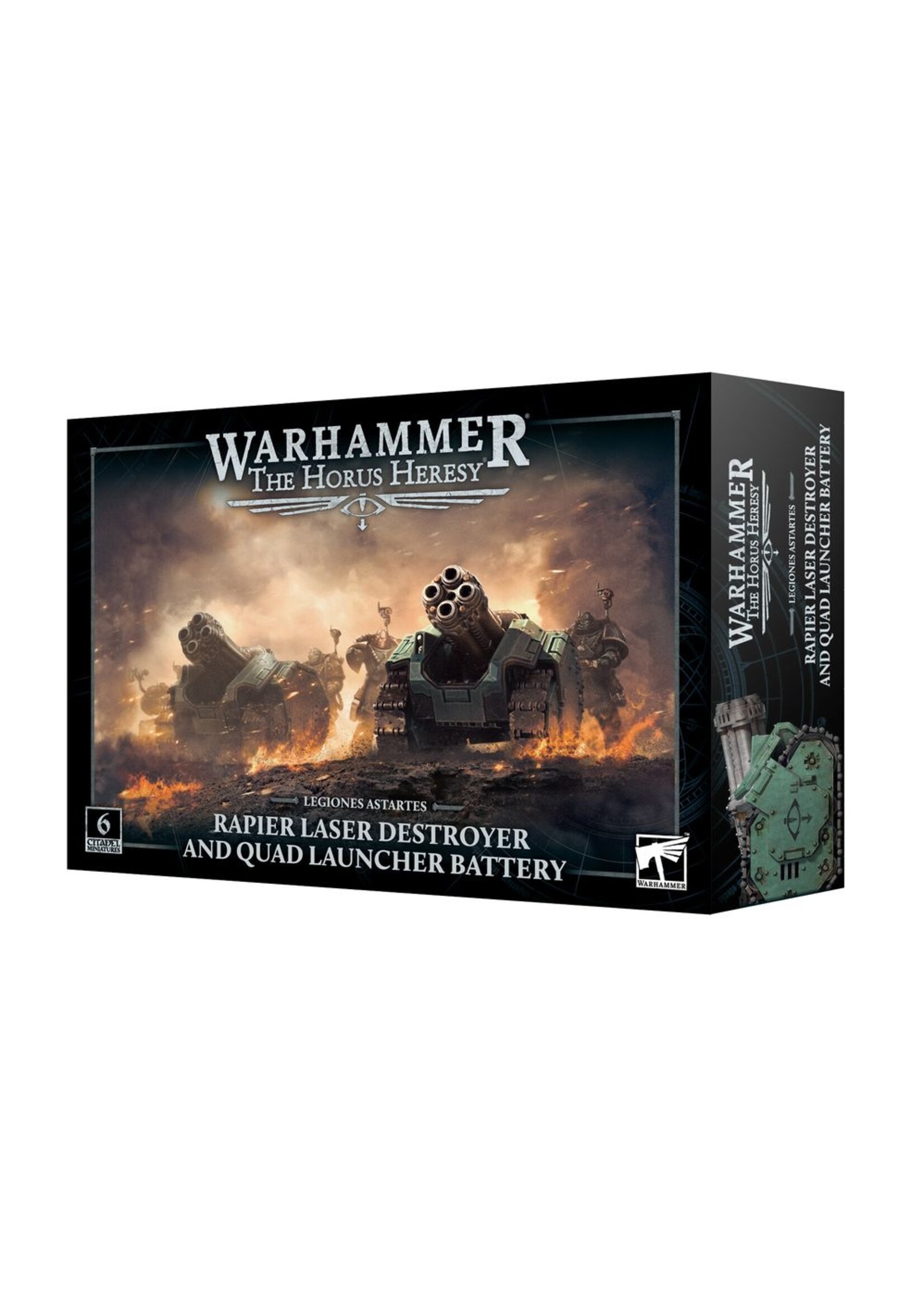 Warhammer: Horus Heresy Legiones Astartes: Rapier Laser Destroyer and Quad Launcher Battery