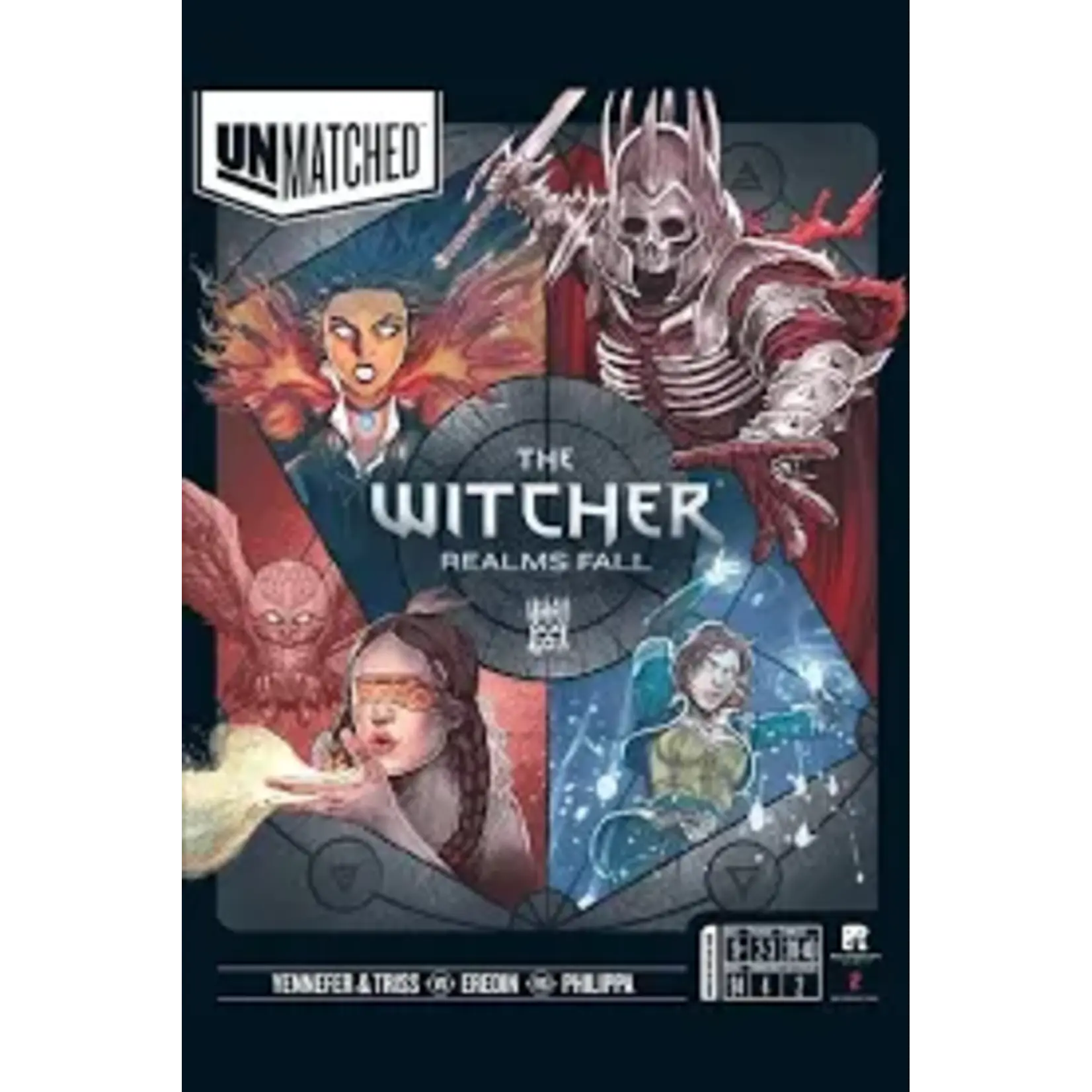 iello Unmatched: The Witcher – Realms Fall - EN