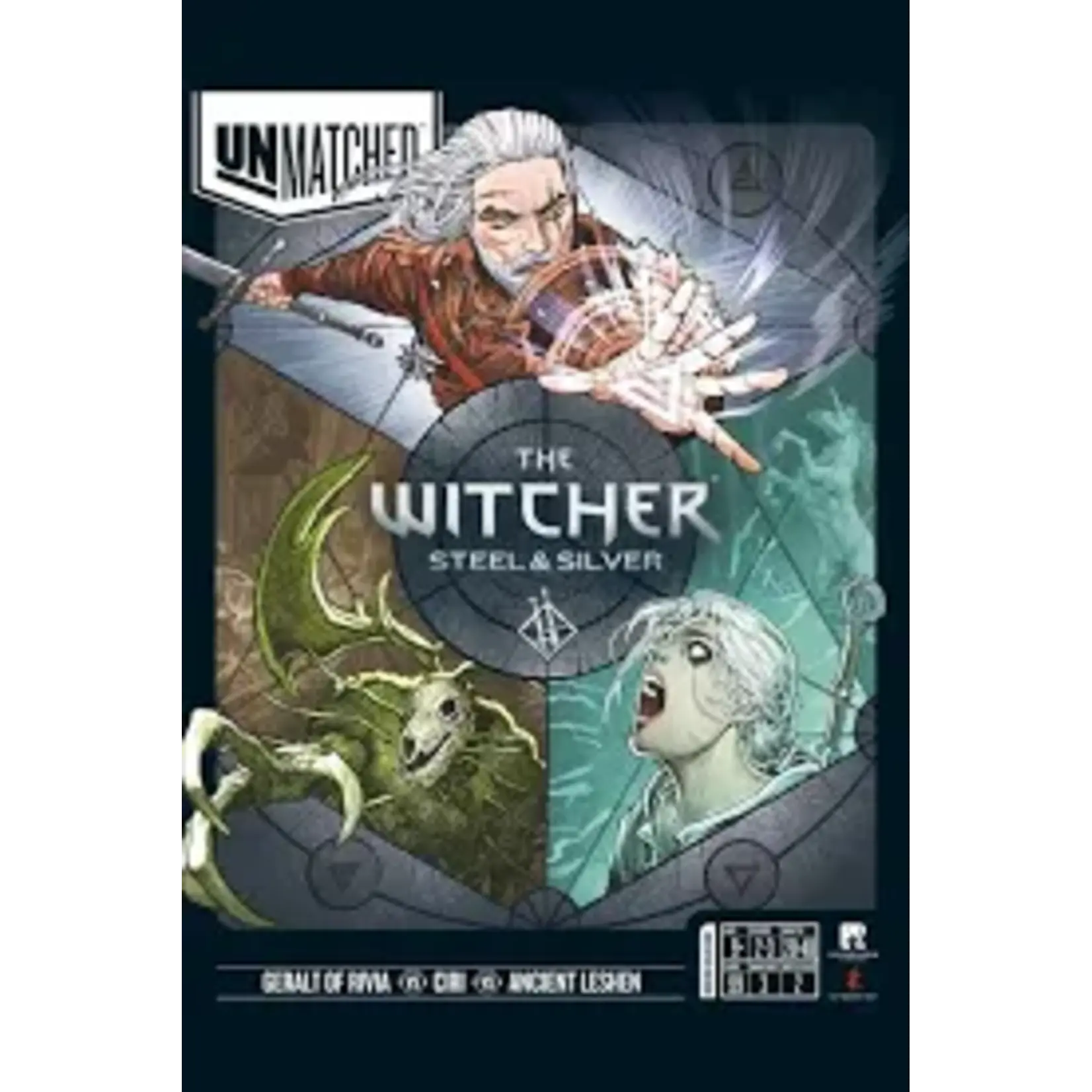 iello Unmatched: The Witcher – Steel and Silver - EN