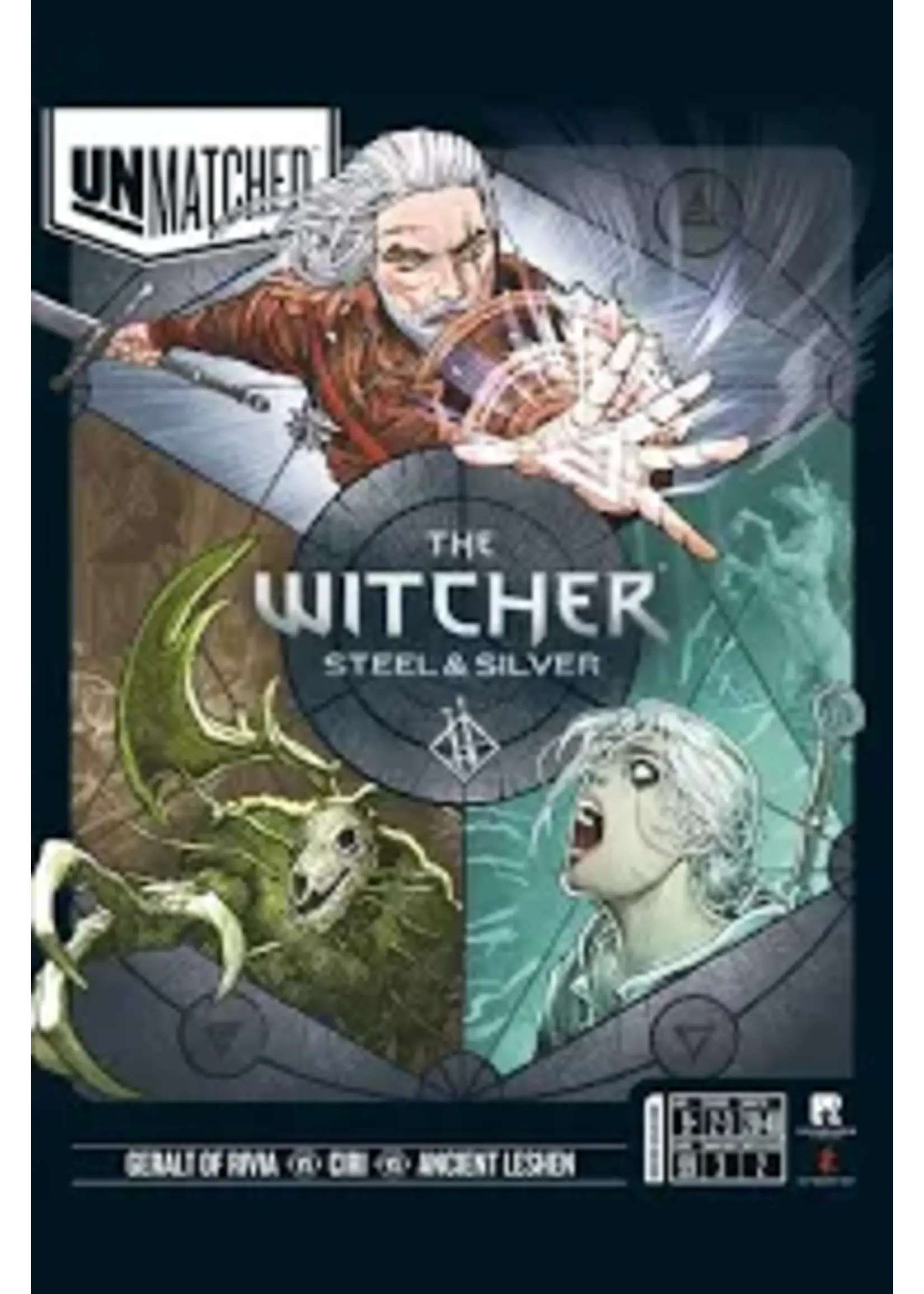 iello Unmatched: The Witcher – Steel and Silver - EN