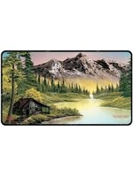 Ultra pro UP - Bob Ross Mighty Mountain Lake Black Stitched Playmat