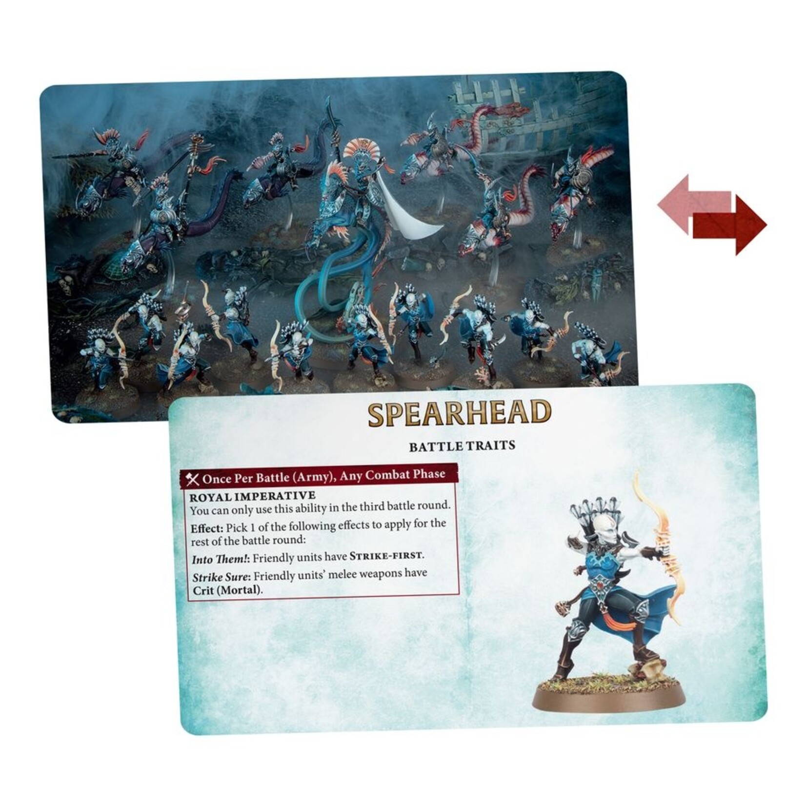 Warhammer: age of sigmar Warscroll Cards: Idoneth Deepkin (Eng)