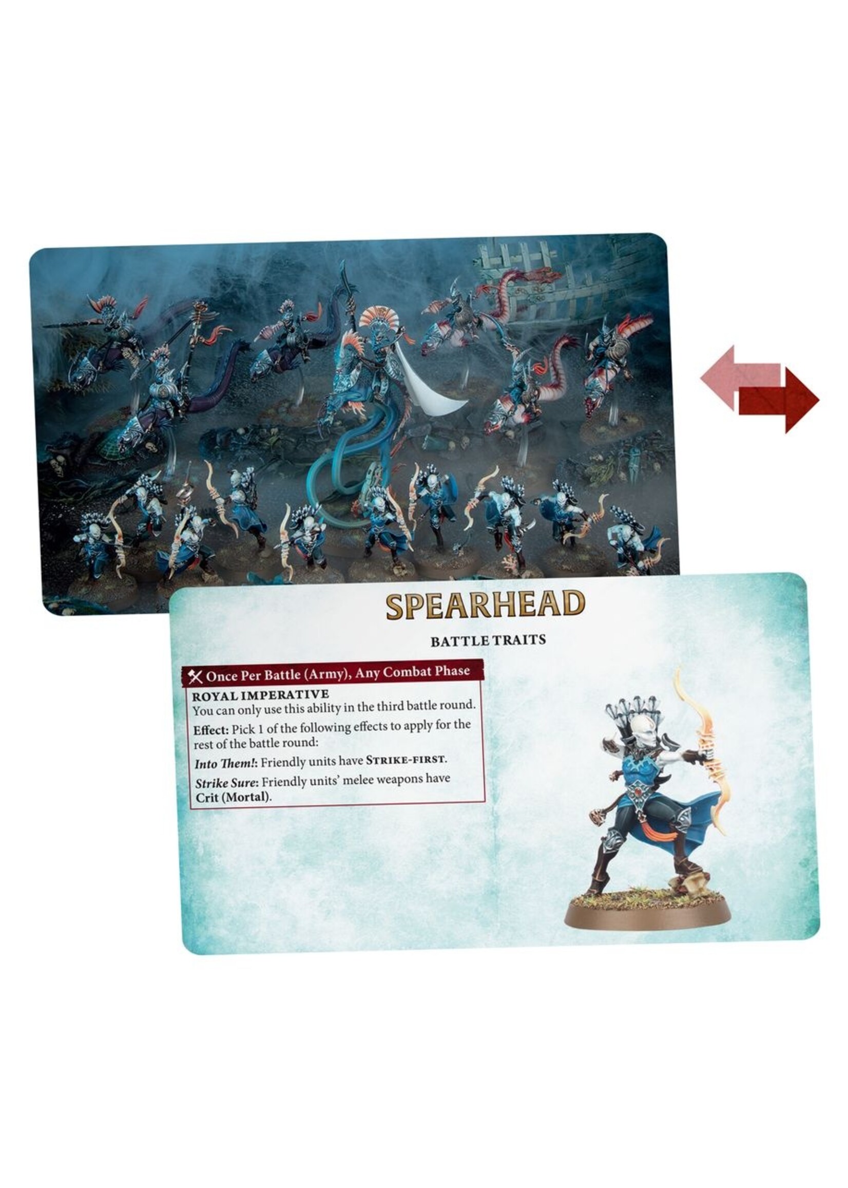 Warhammer: age of sigmar Warscroll Cards: Idoneth Deepkin (Eng)