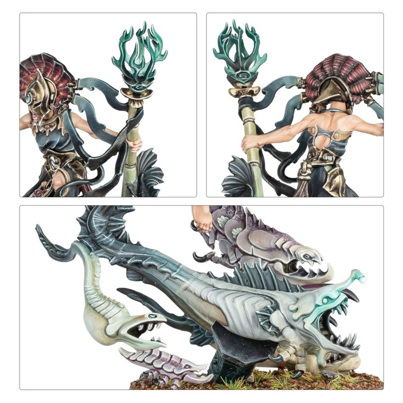 Warhammer: age of sigmar Idoneth Deepkin: Mathaela Oracle Of The Abyss