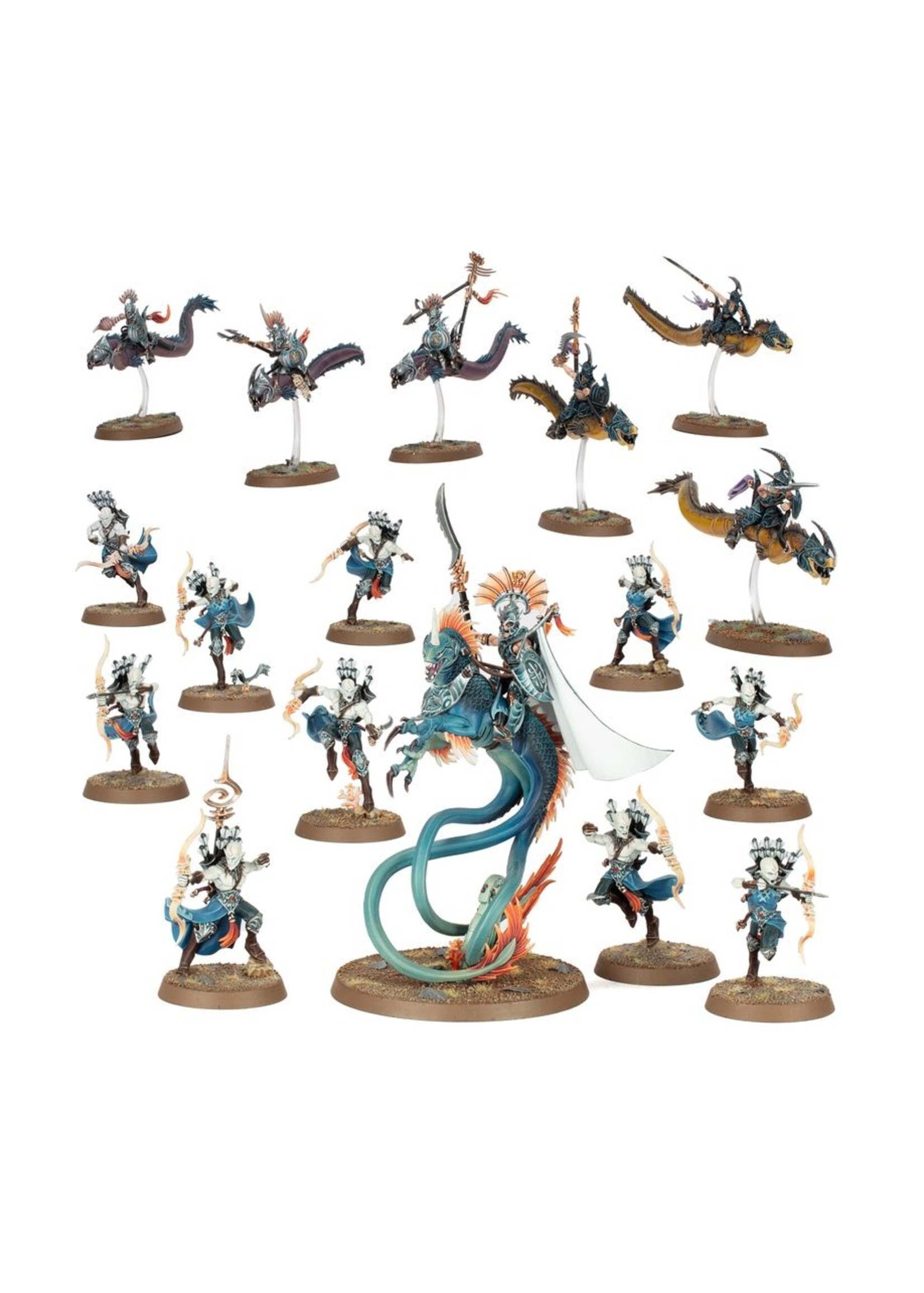 Warhammer: age of sigmar Spearhead: Idoneth Deepkin - Akhelian Tide Guard
